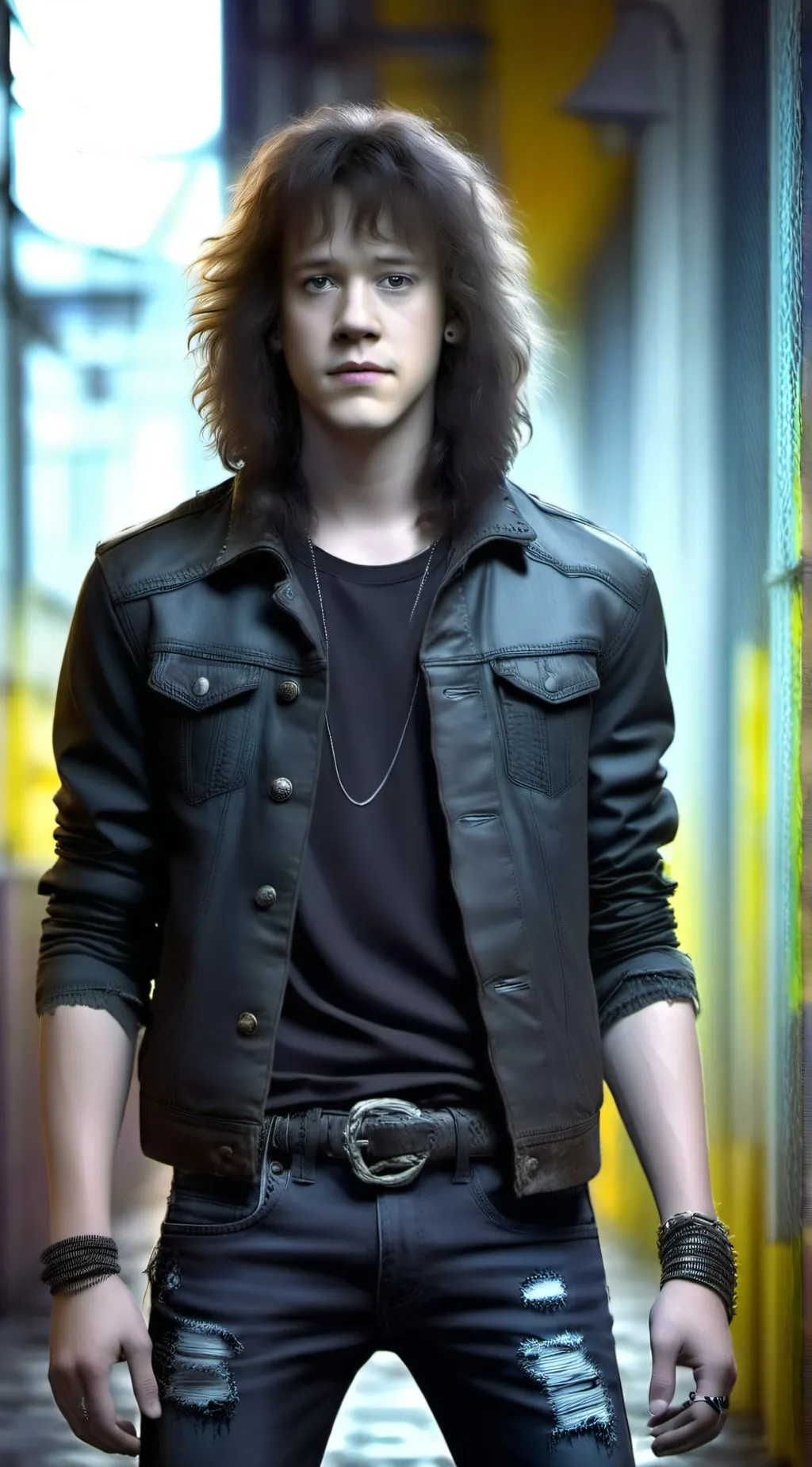 ai character: Eddie  background