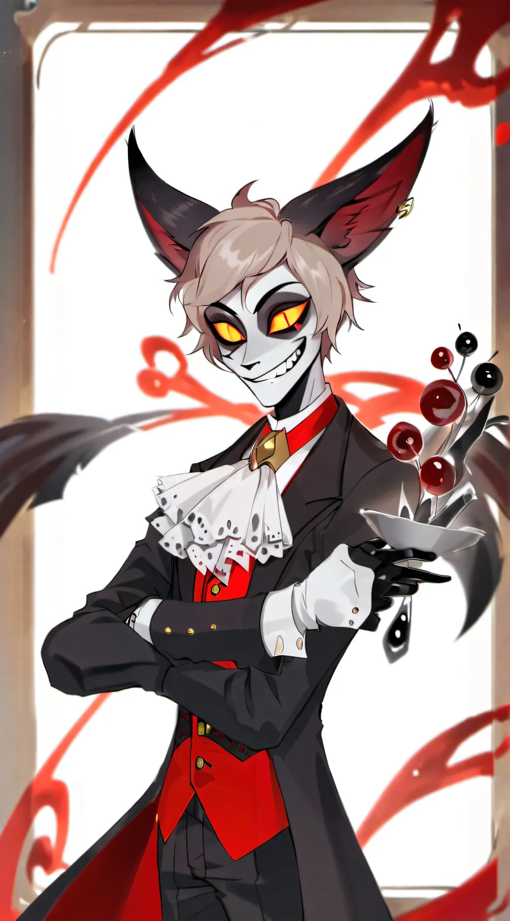 ai character: Alastor  background