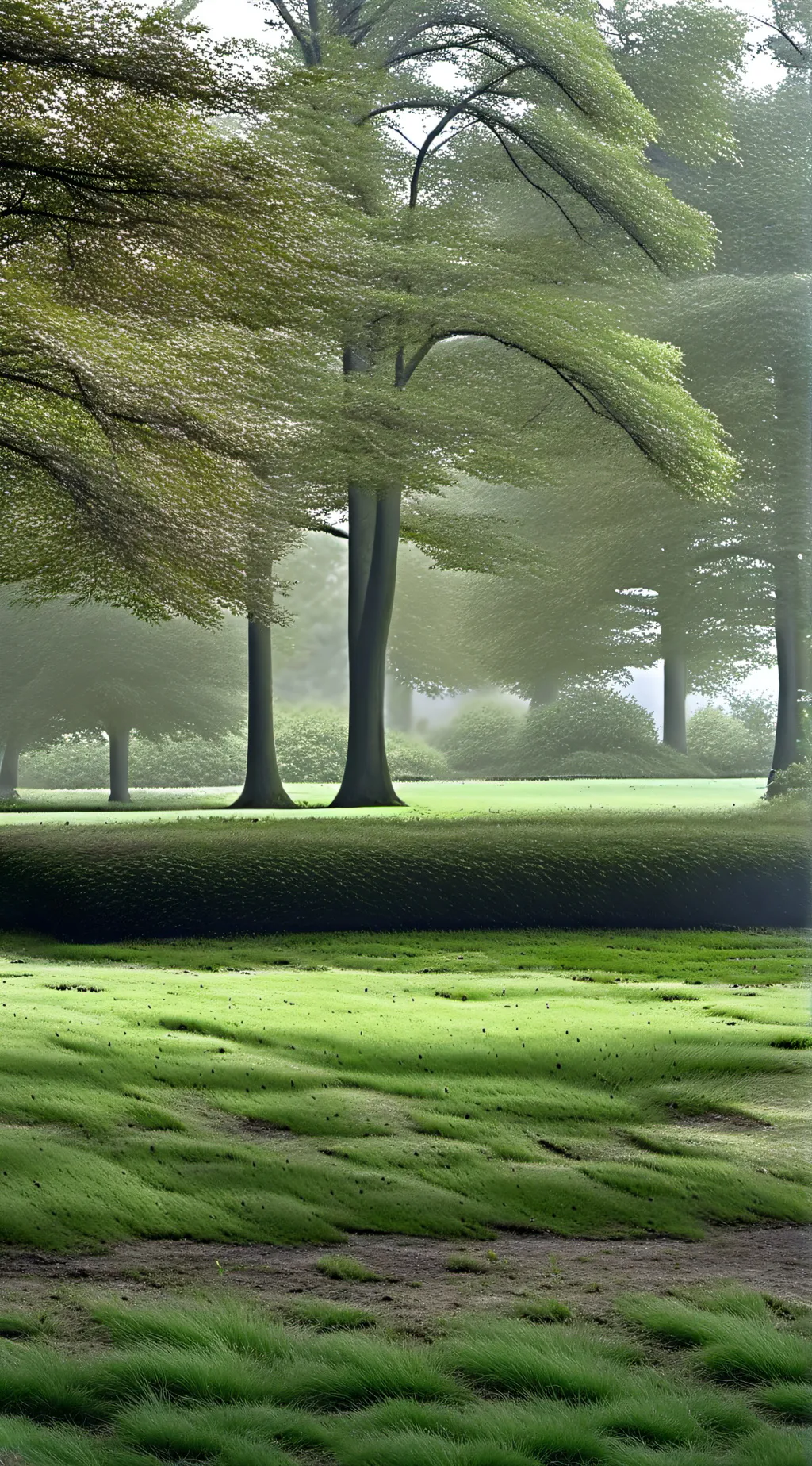 ai character: Grass background