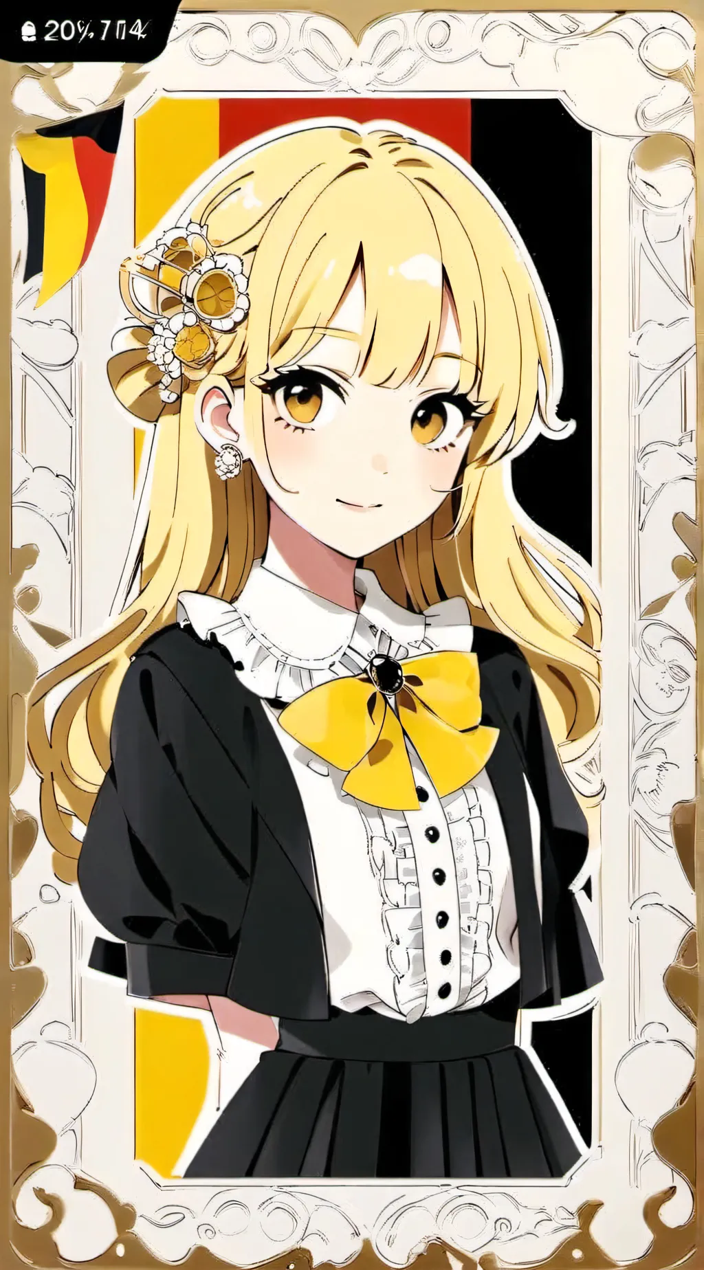 ai character: Luna  background