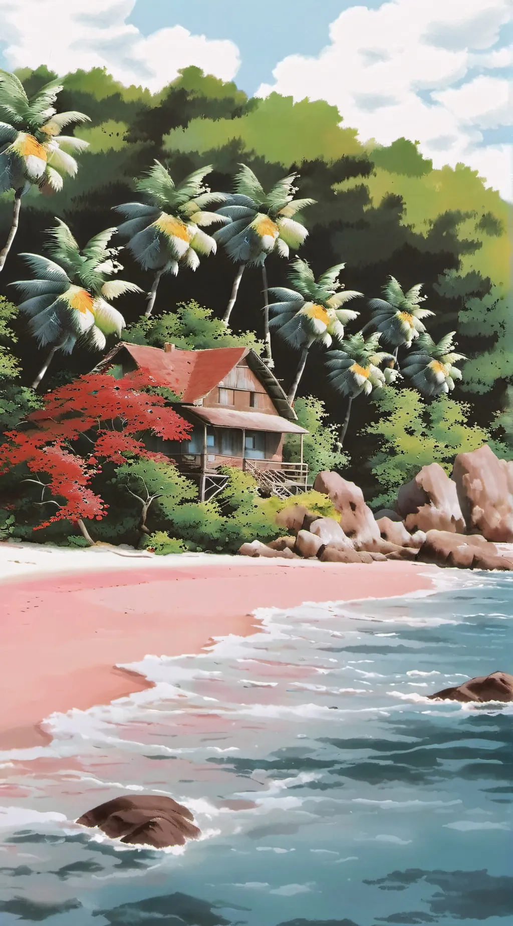 ai character: OBX background