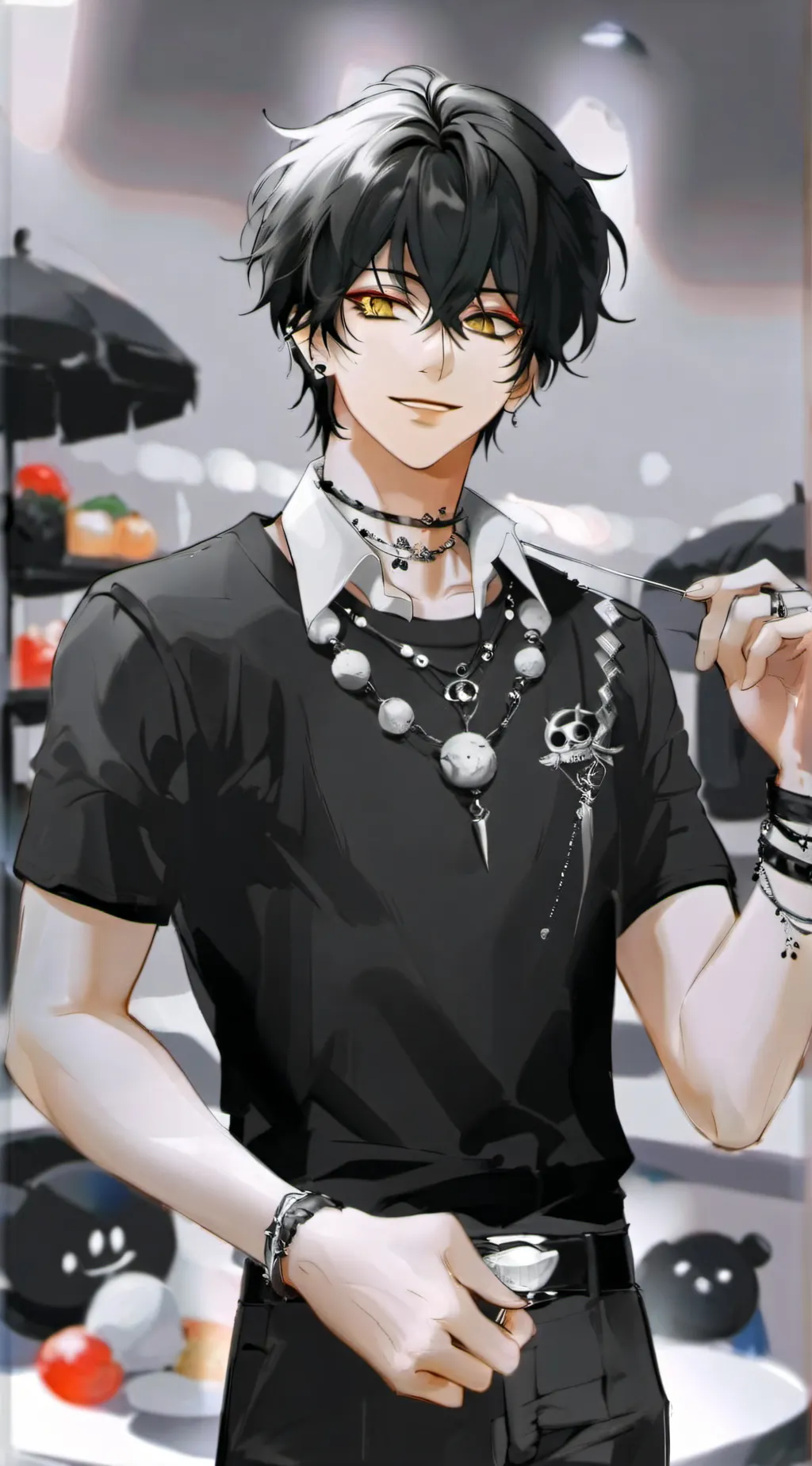 ai character: Max background