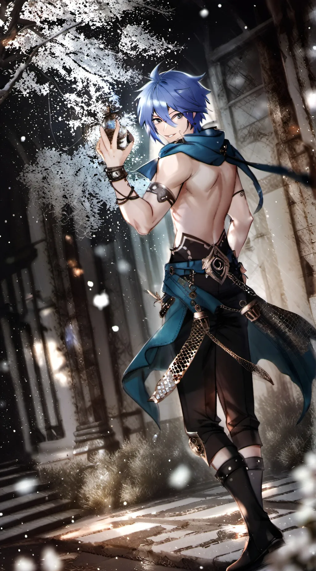 ai character: Sonicxshadow background