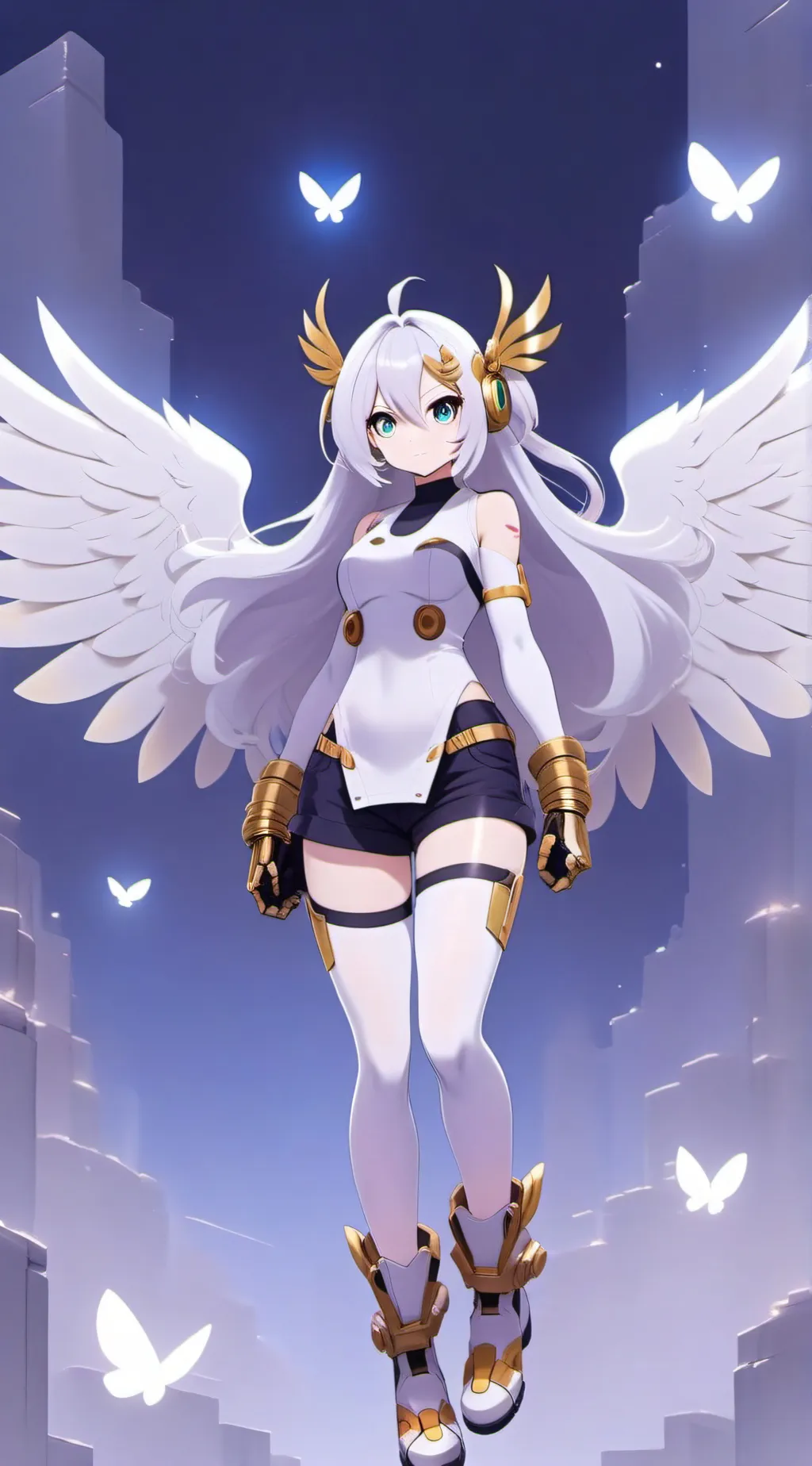 ai character: Akiko Yukamora  background