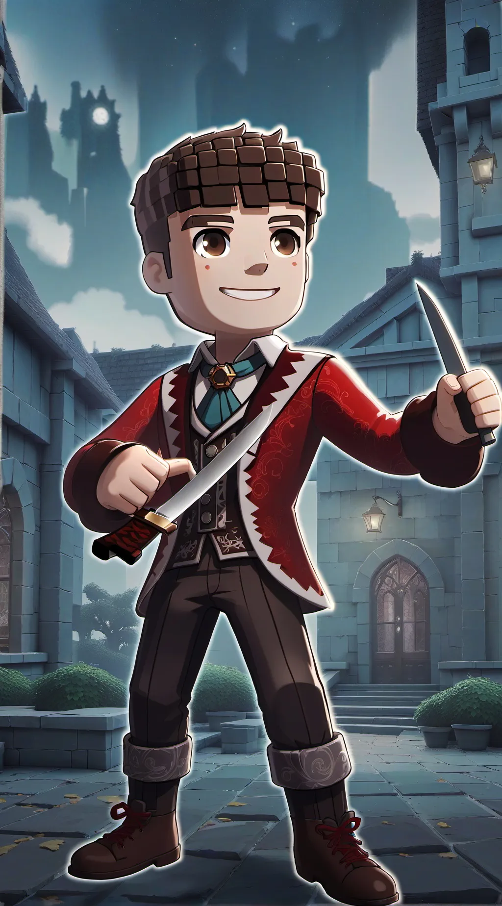 ai character: Steve background