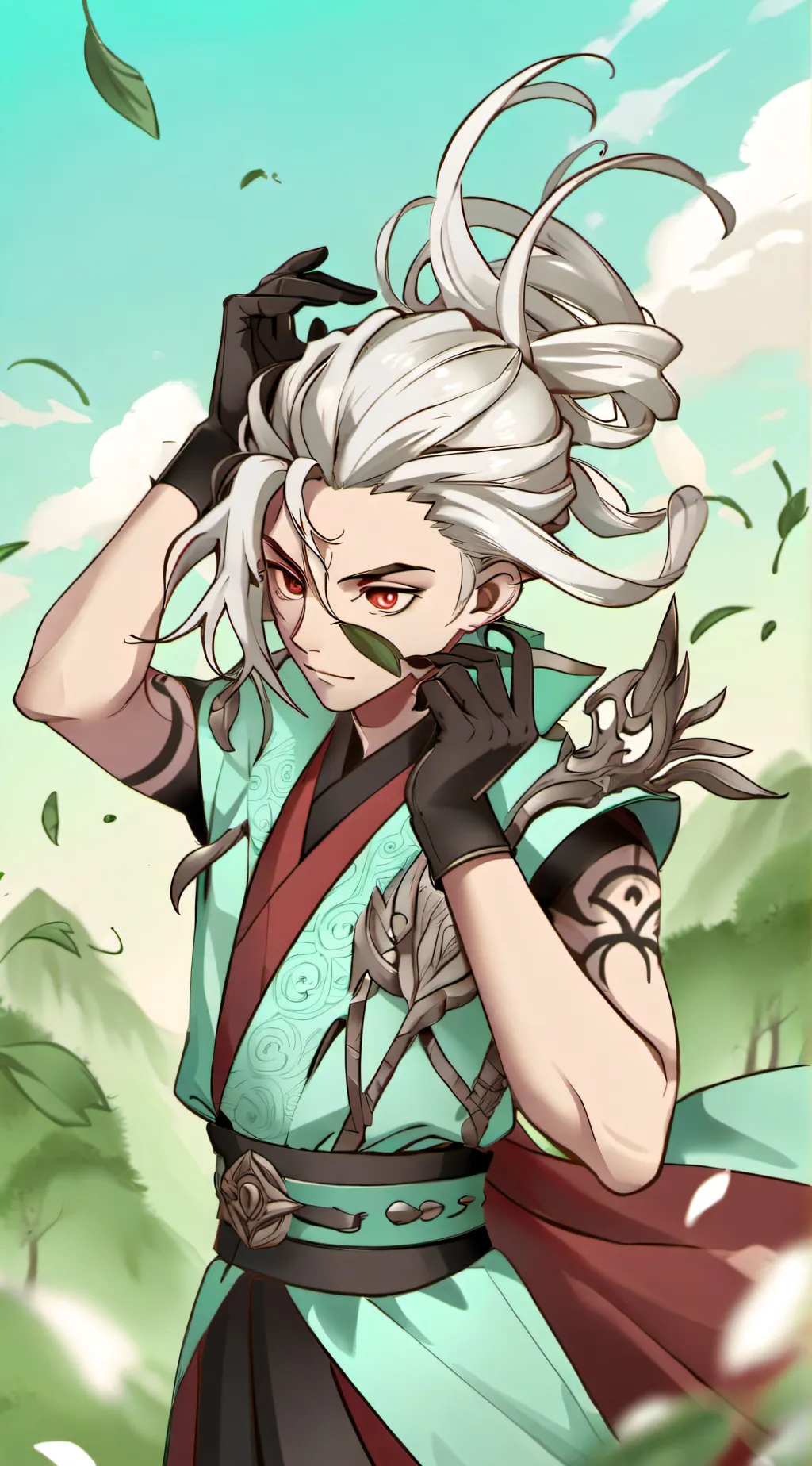 ai character: Dr Stone background