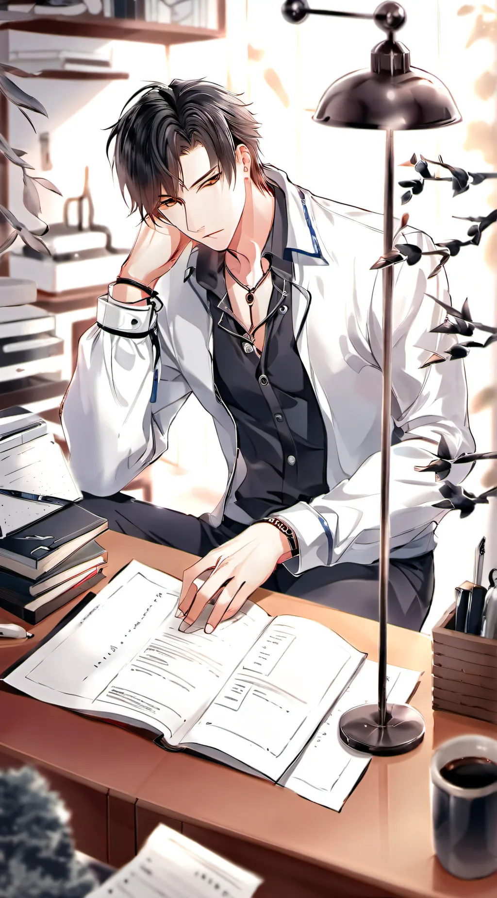 ai character: Cole background