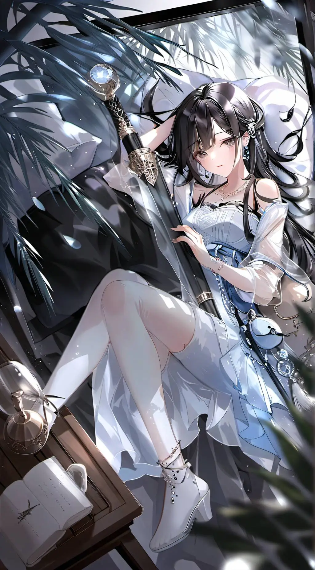 ai character: 🐾maya!!🎀 background