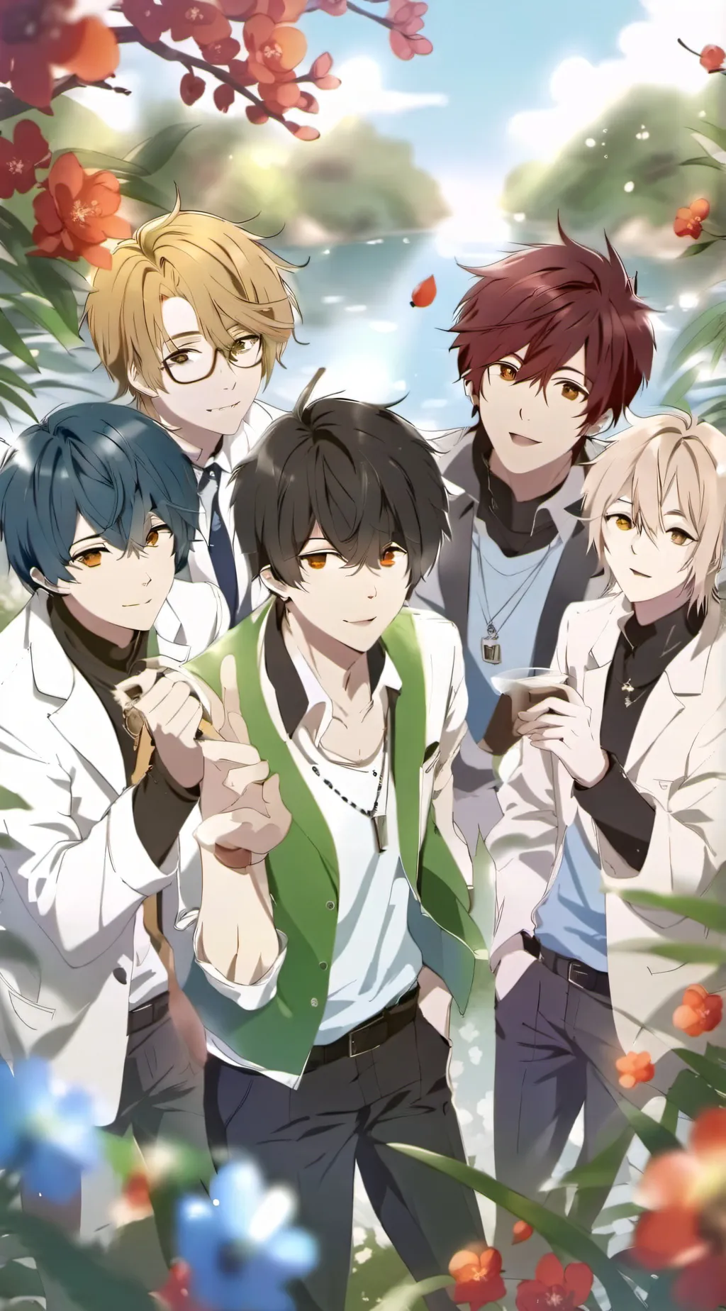 ai character: bts background