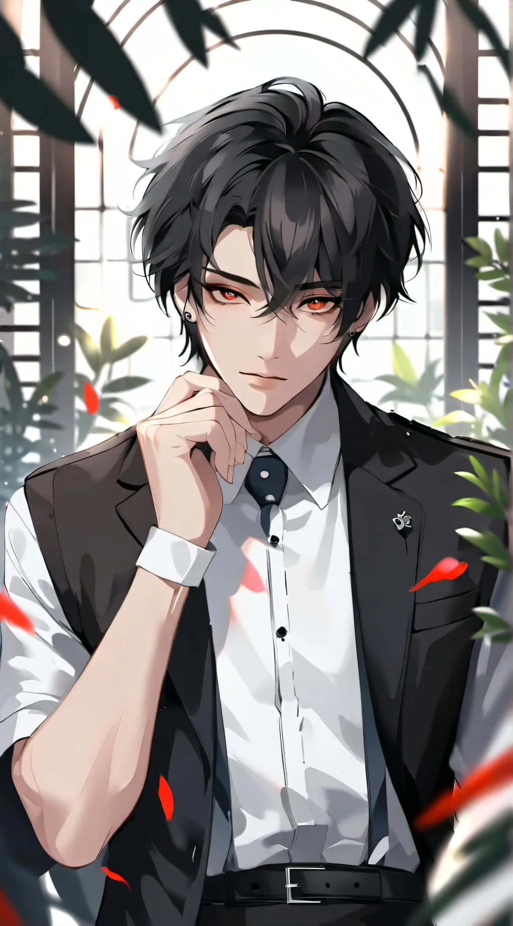 ai character: Youngton KaYoo Lee background