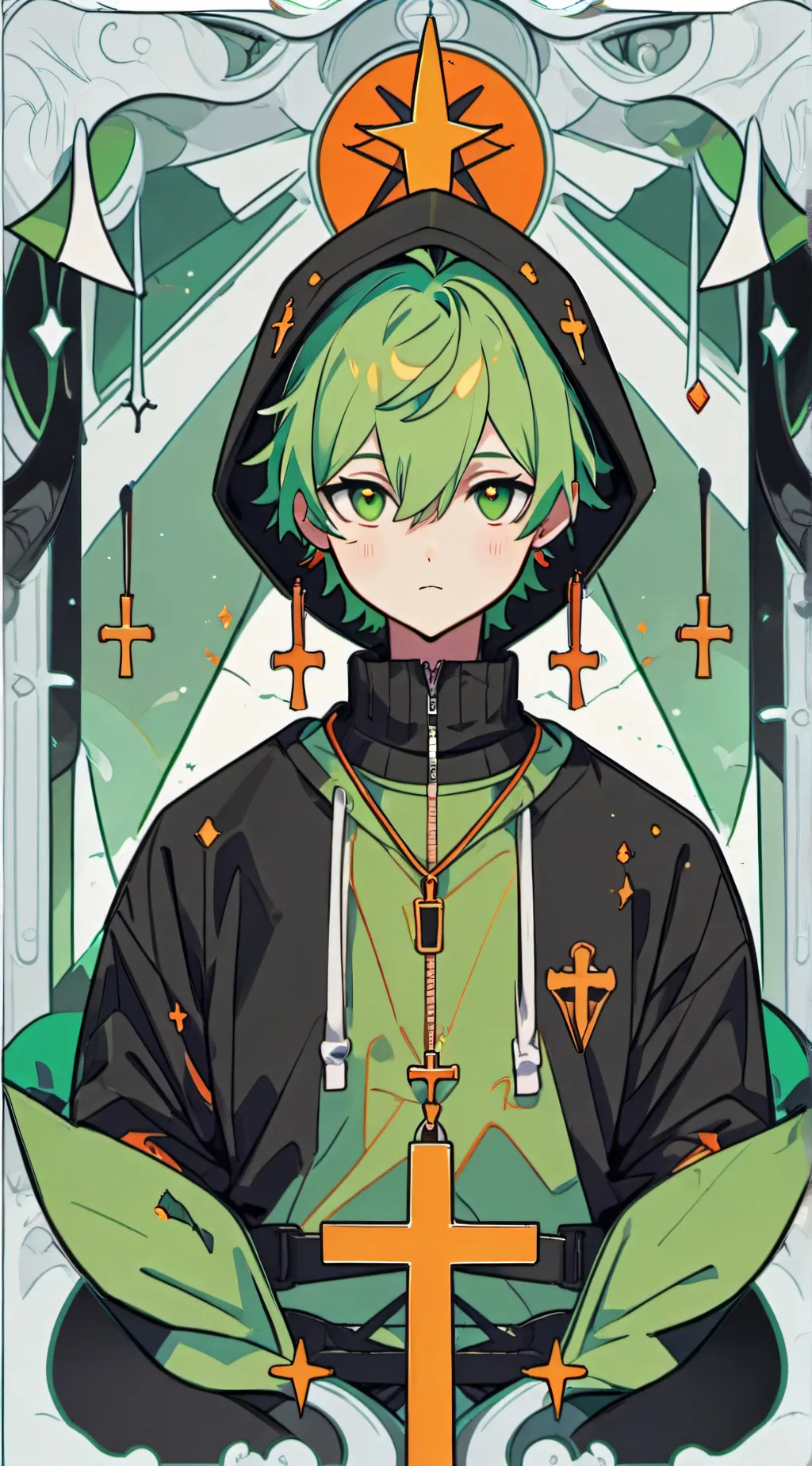 ai character: Izuku (deku) background