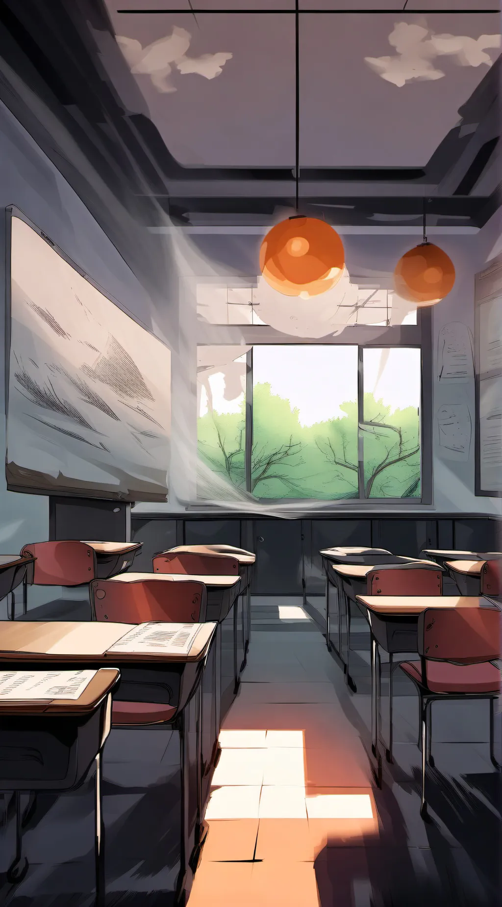 ai character: Mha robot incident background