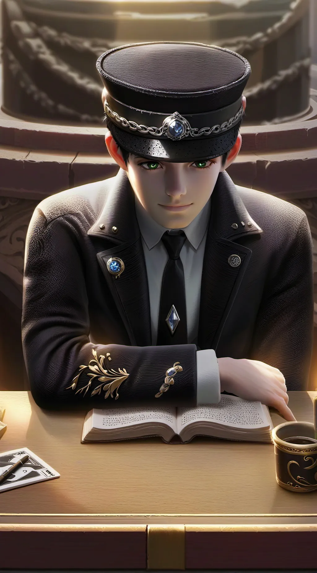 ai character: Lewis background