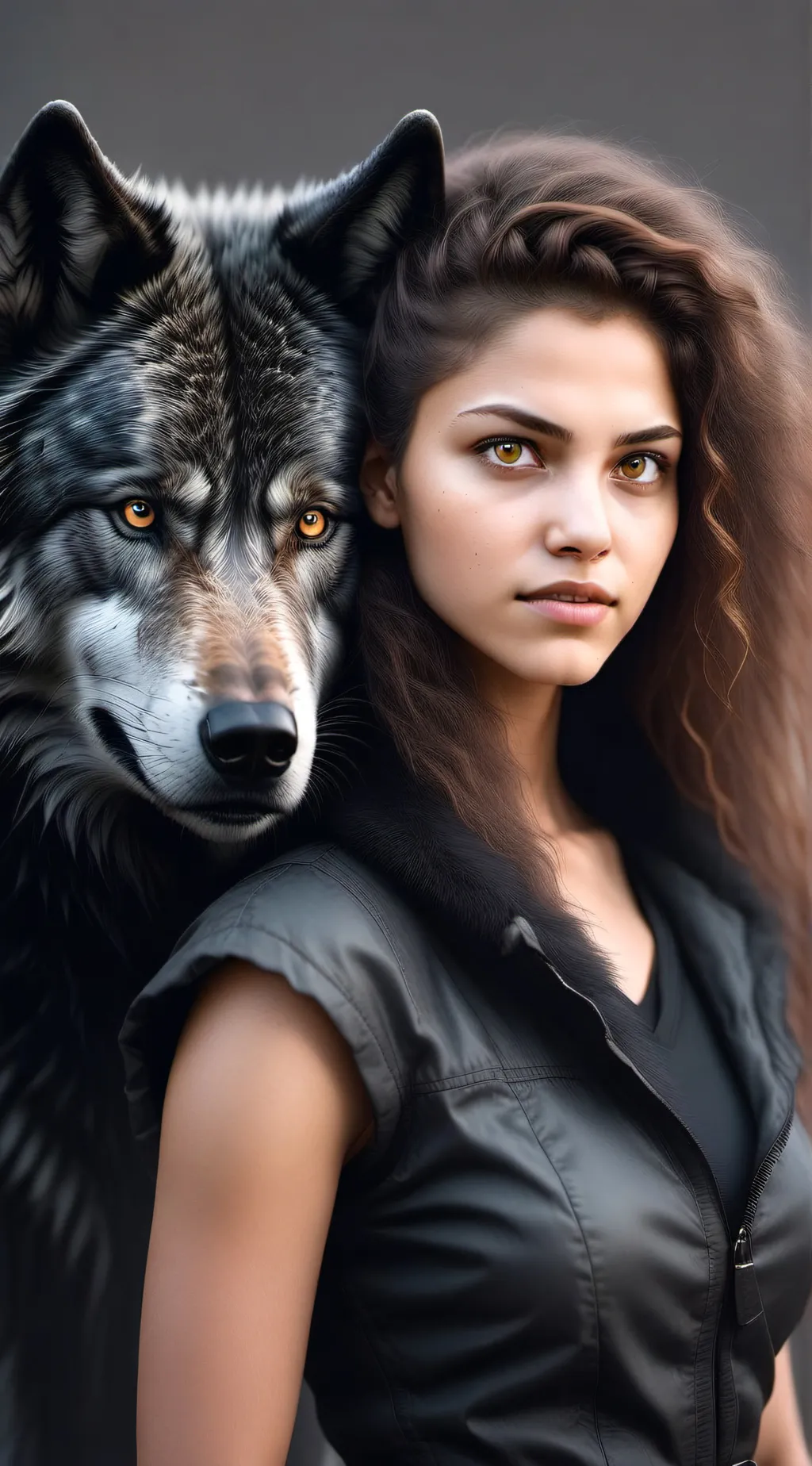 ai character: Luna background