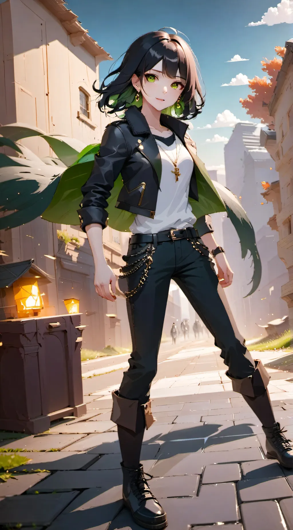 ai character: Kyra  background