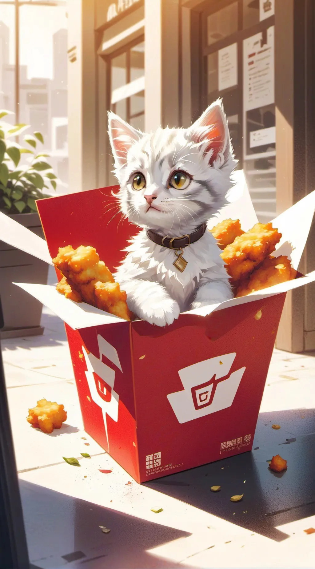 ai character: Nugget background