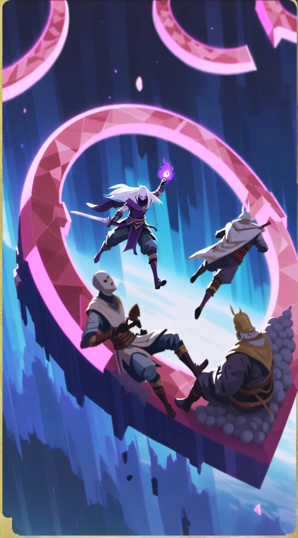 ai character: Mha X Ninjago  background