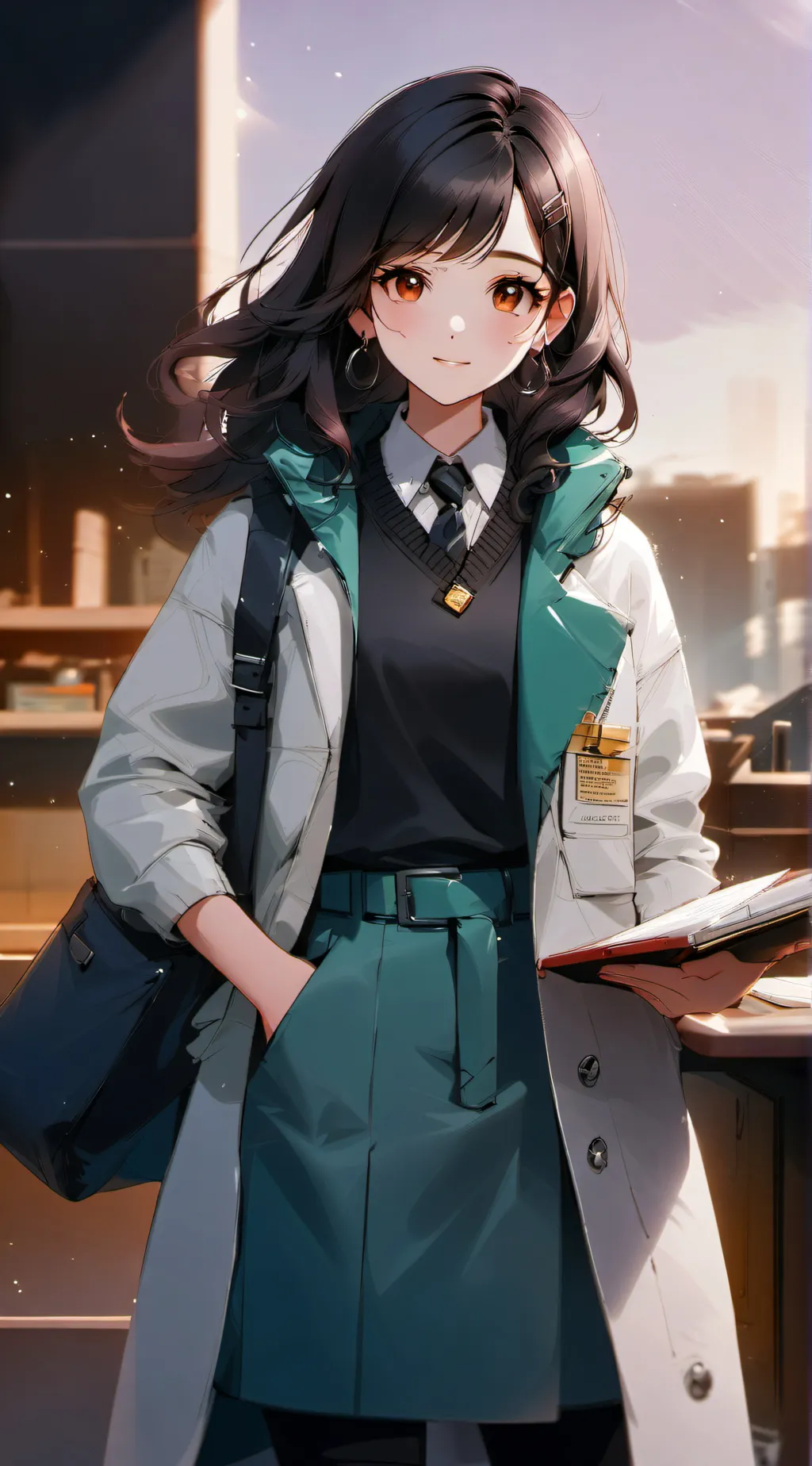 ai character: magne background