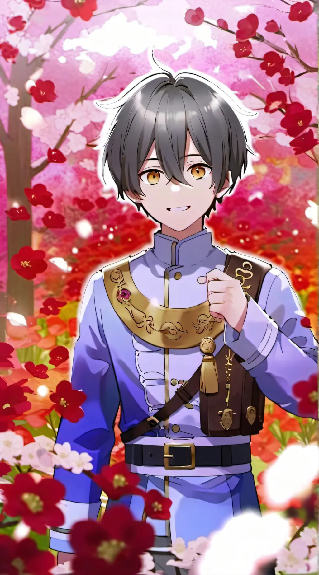 ai character: Send background