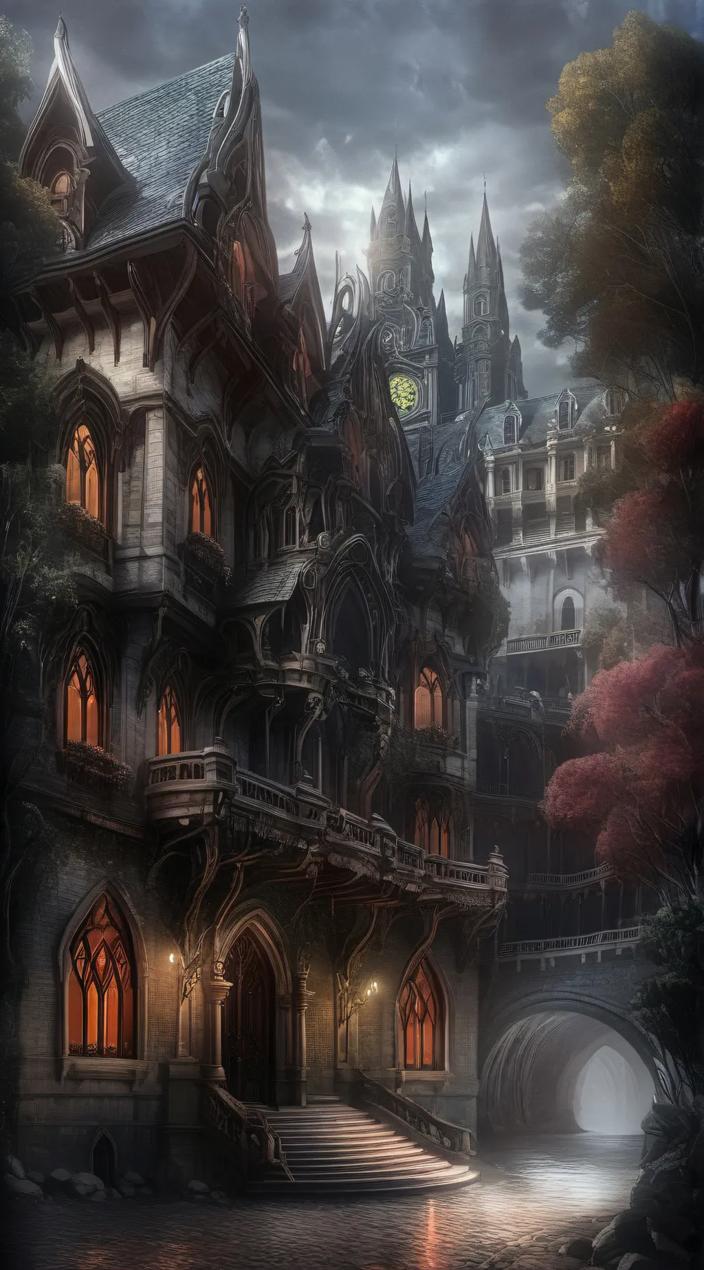 ai character: Hh <3 background