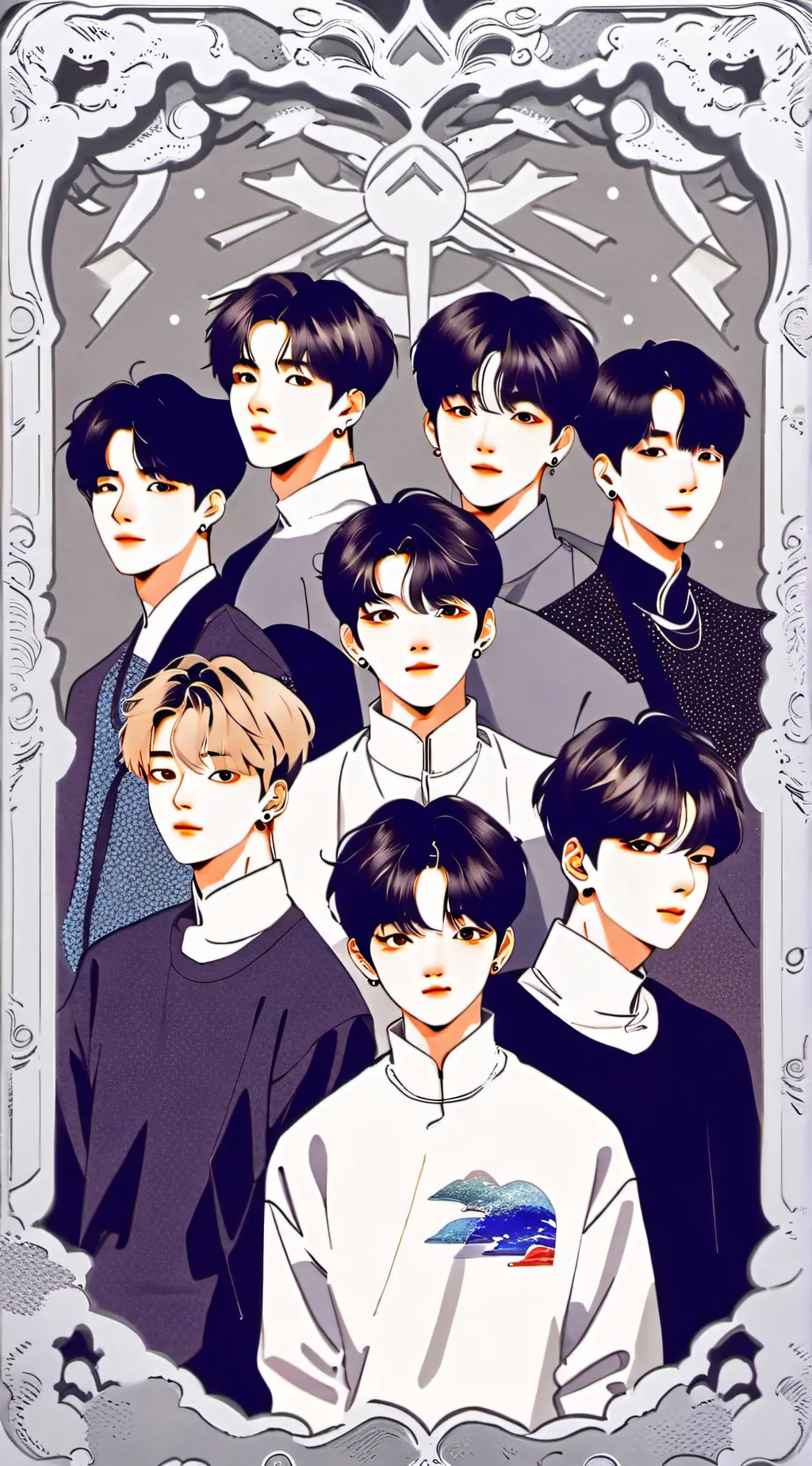ai character: skz background