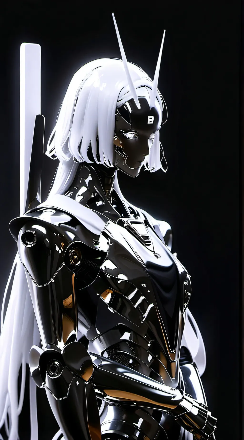 ai character: neok no background