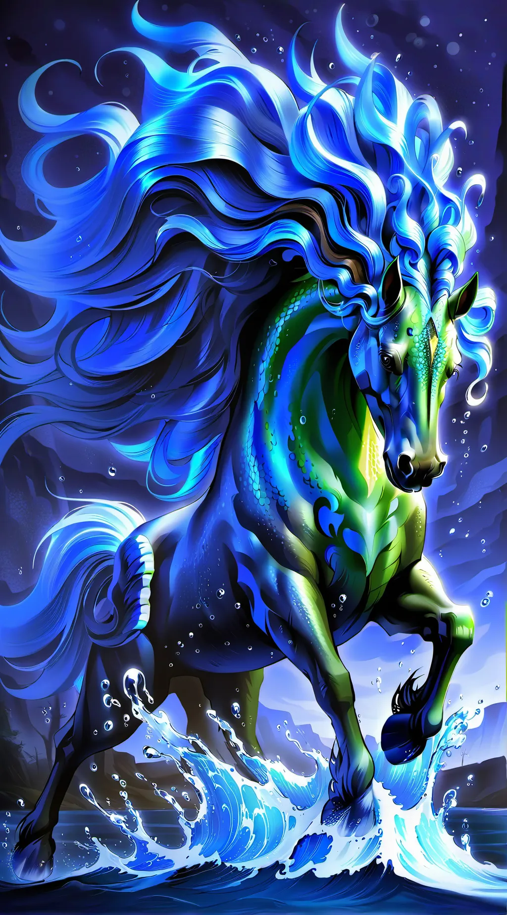 ai character: ~ The kelpies ~ background