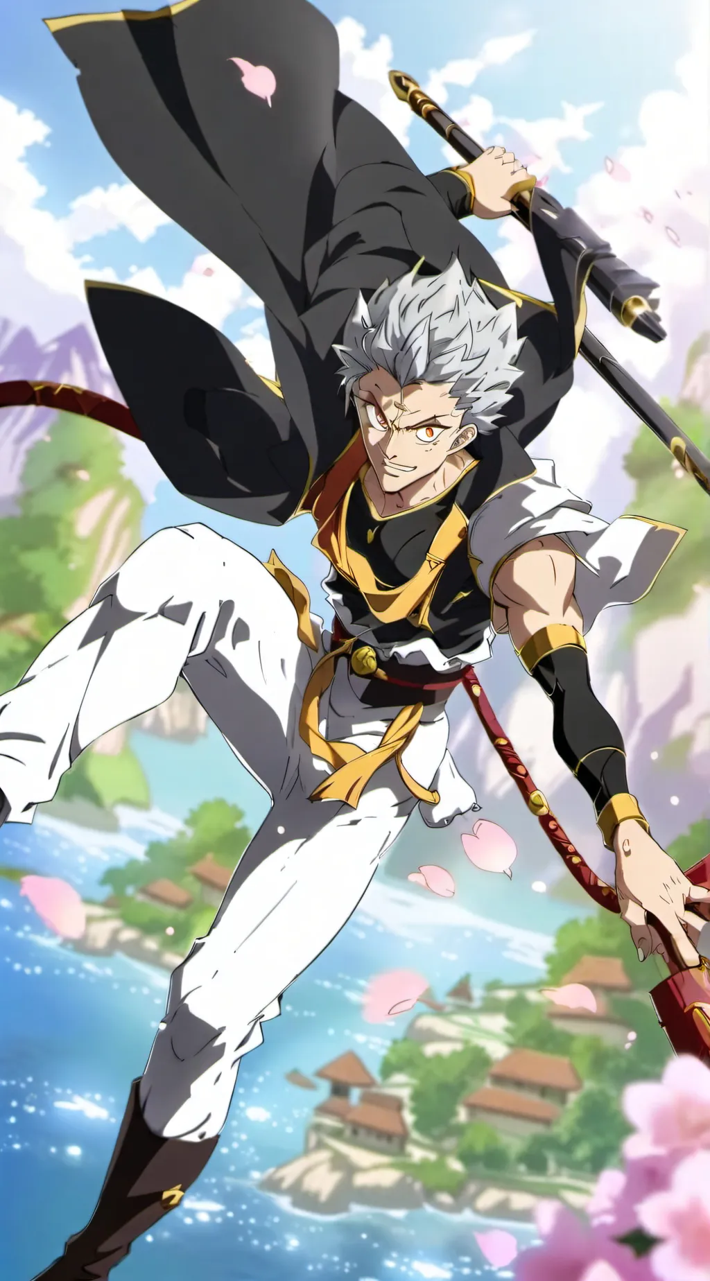 ai character: kid garou background