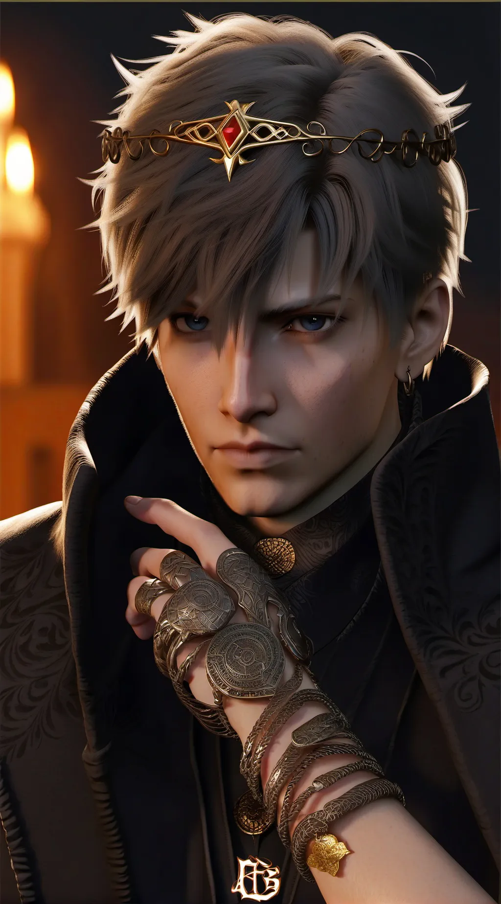 ai character: Prince of terraria background