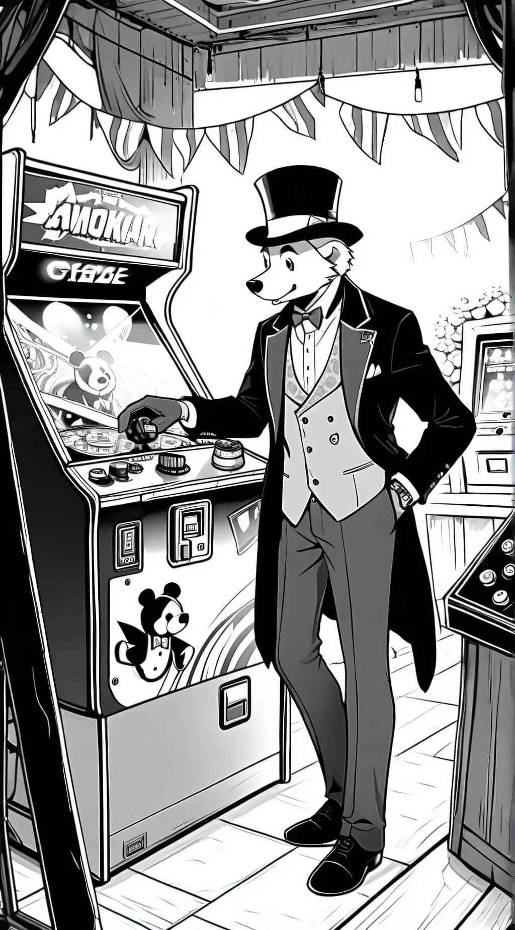 ai character: fnaf background