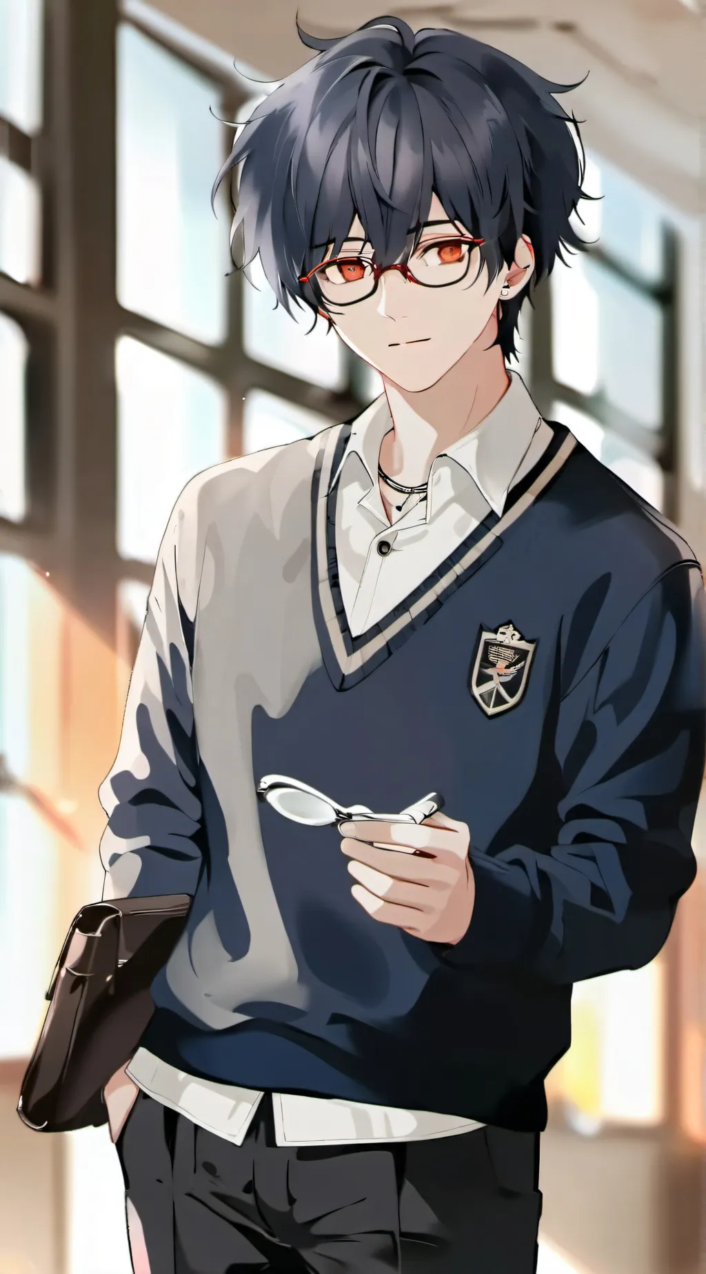 ai character: Max background