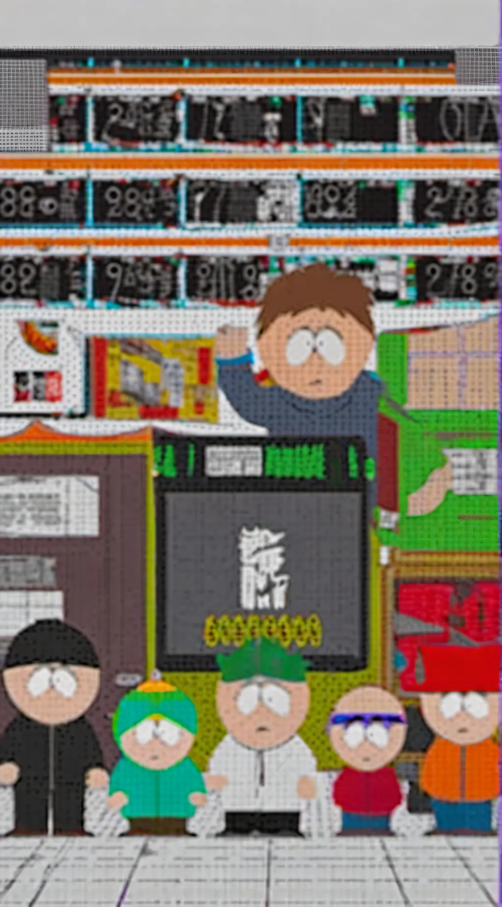 ai character: South park ♡! background