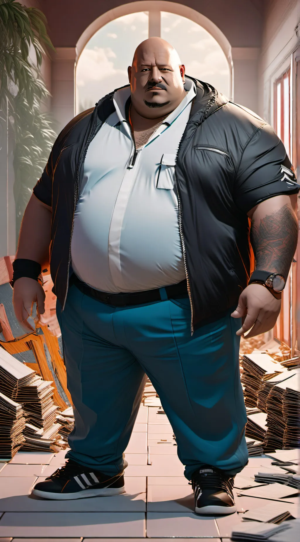 ai character: Lenny background