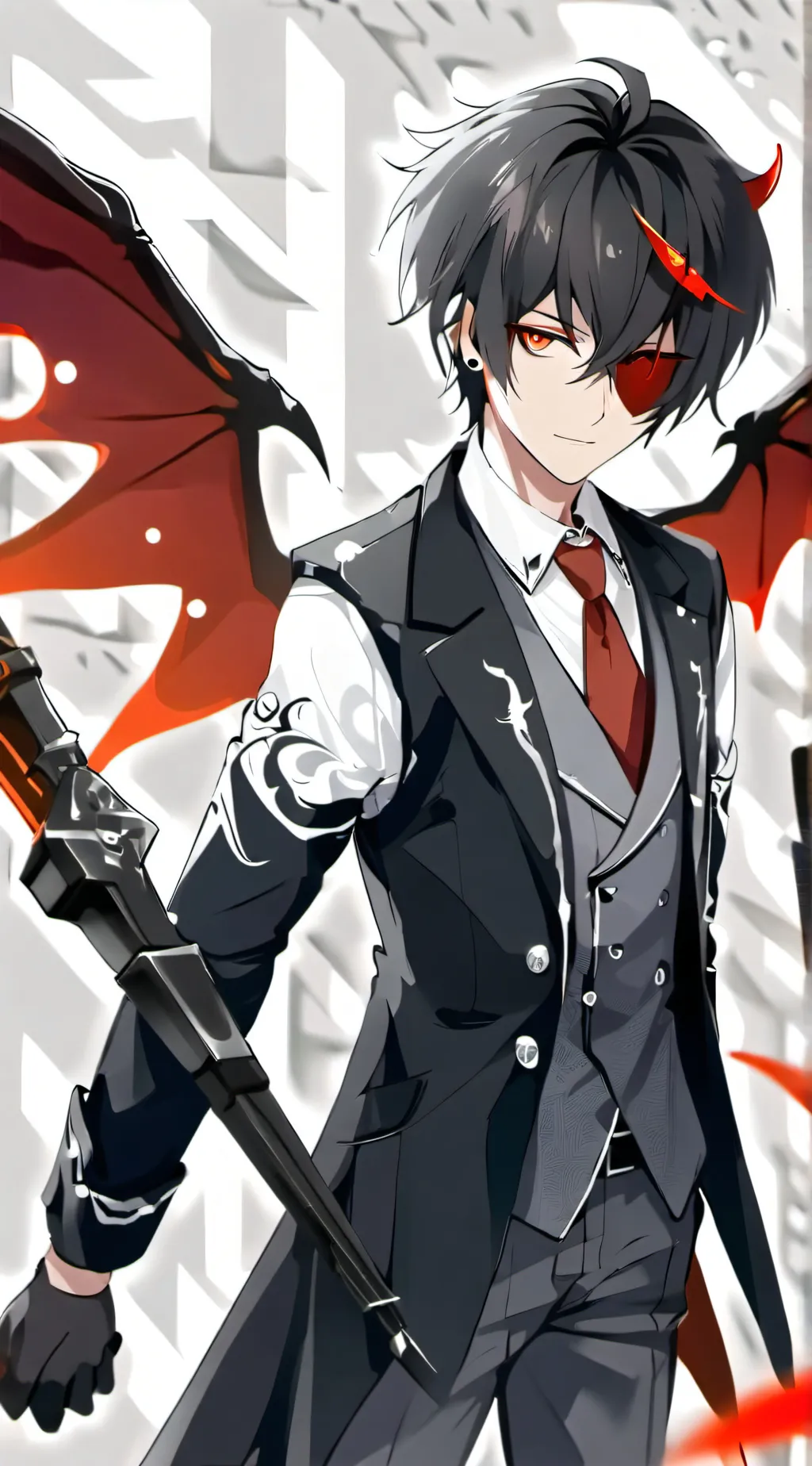 ai character: demon slayer background