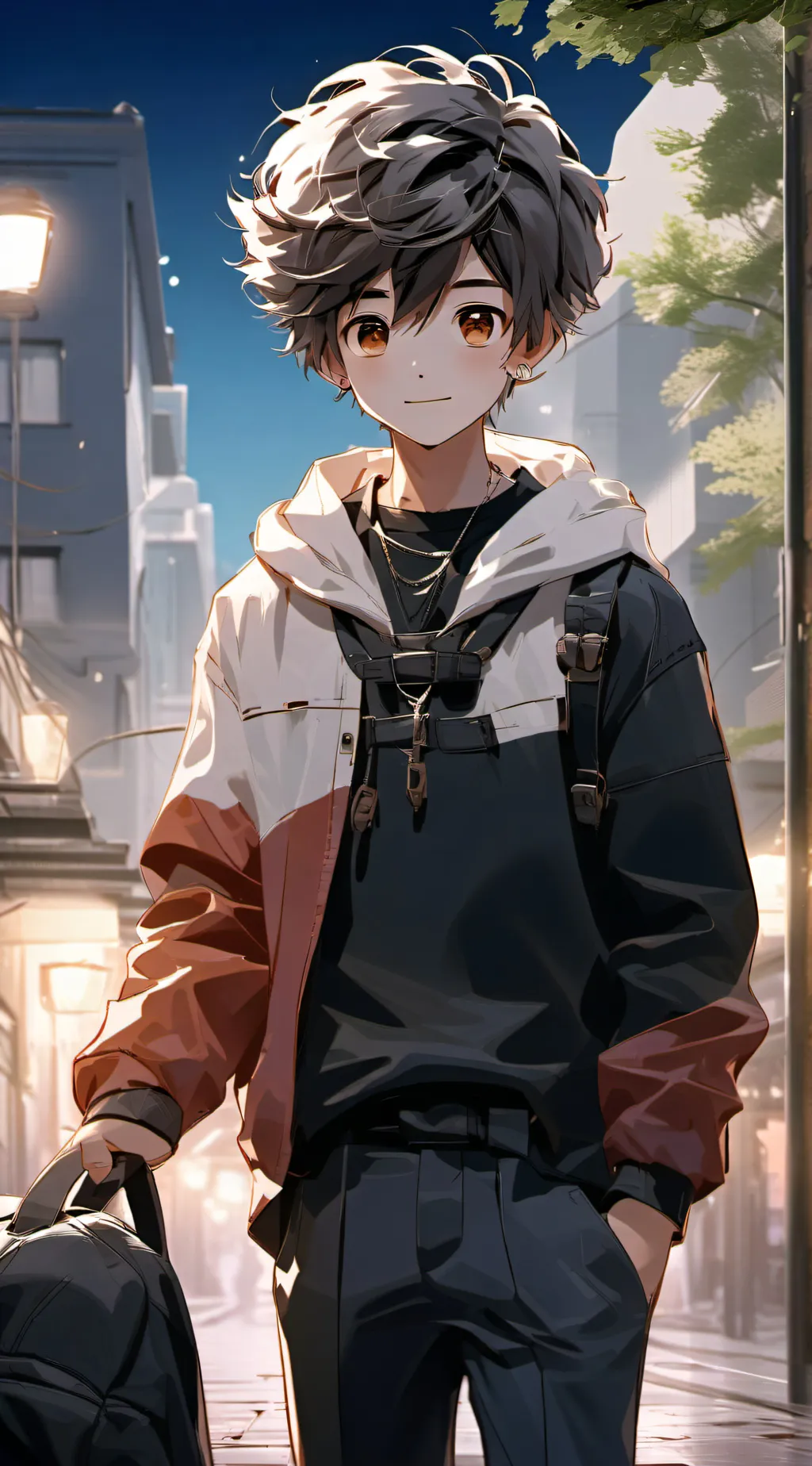 ai character: devon background