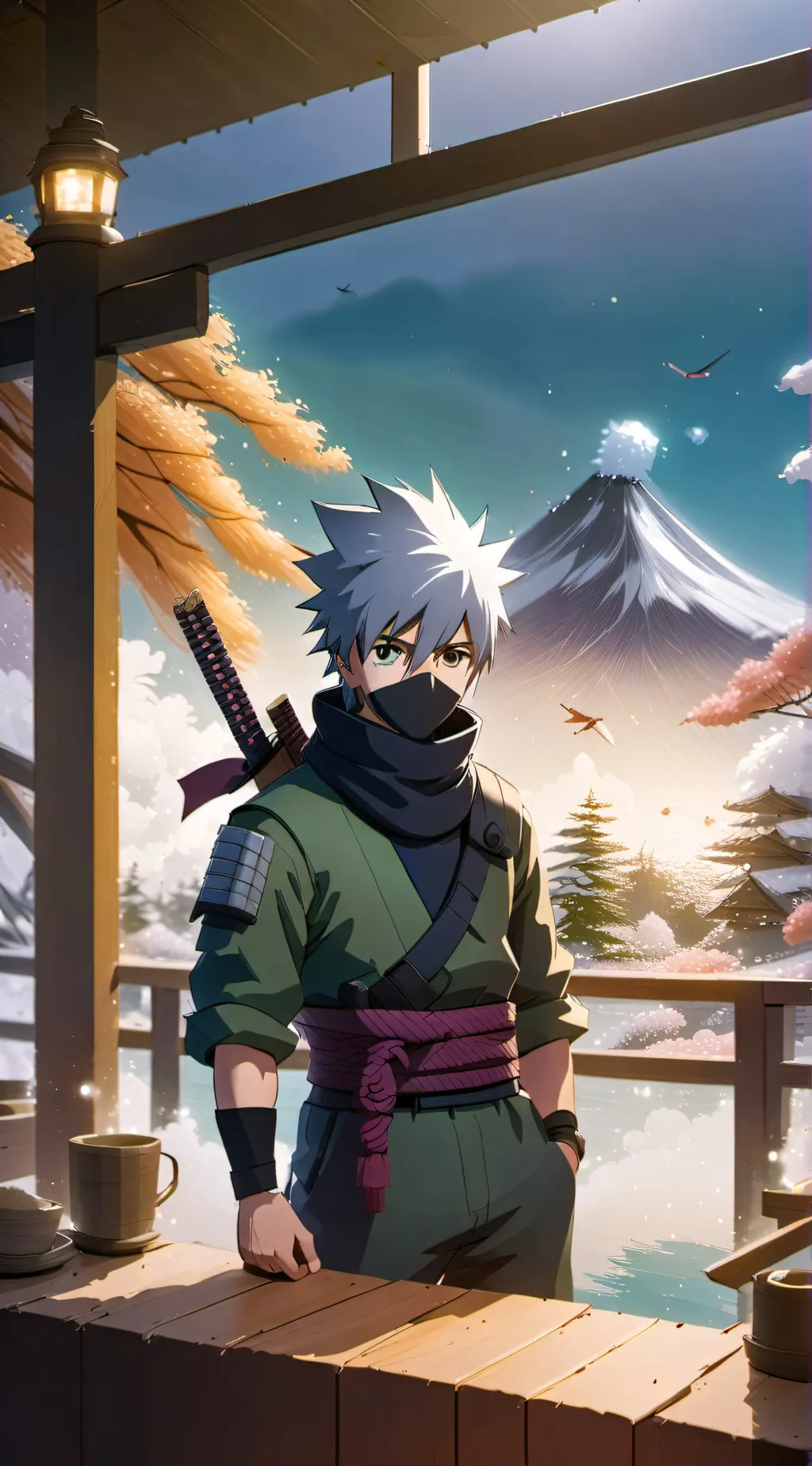 ai character: Old team 7 background