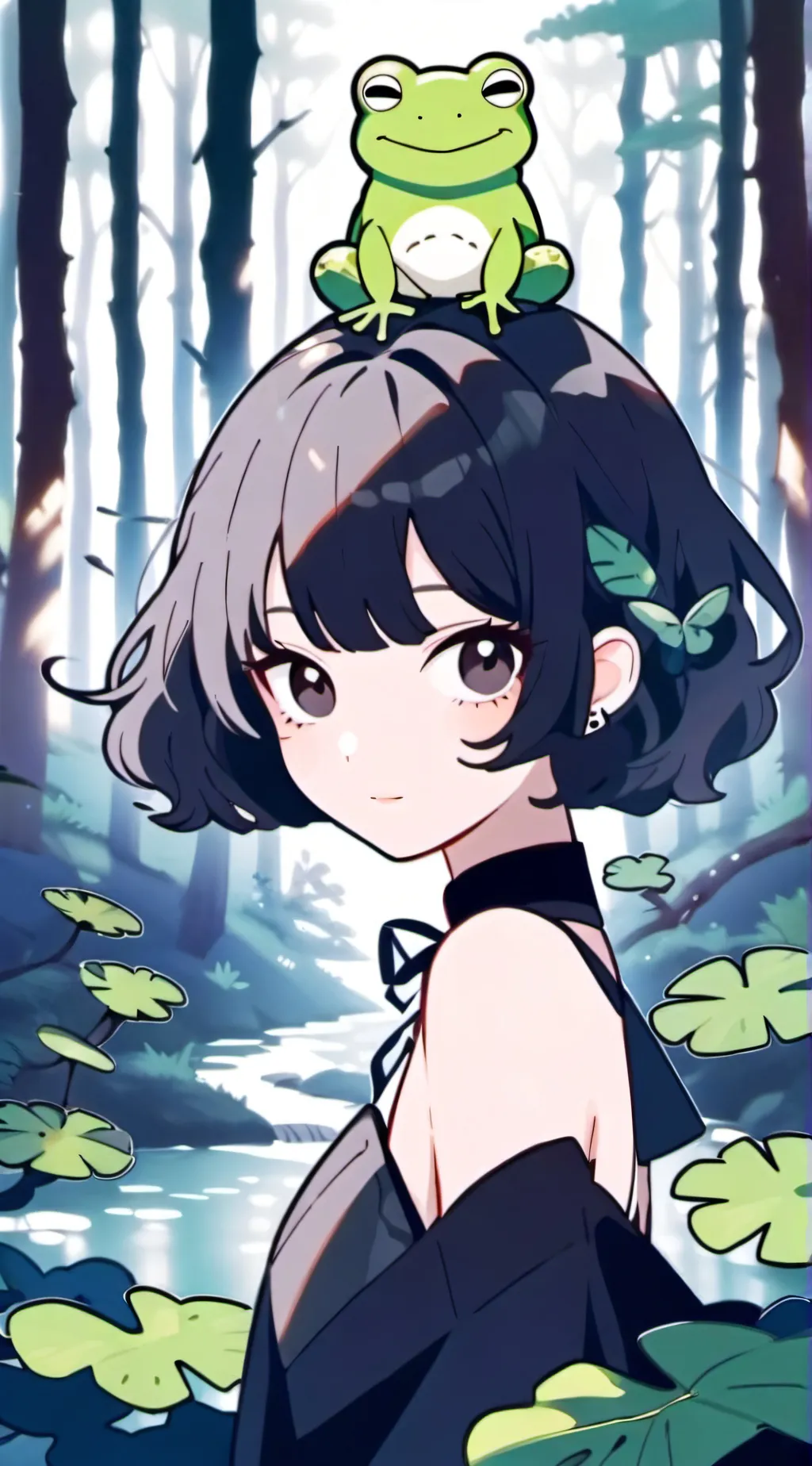 ai character: Arum background