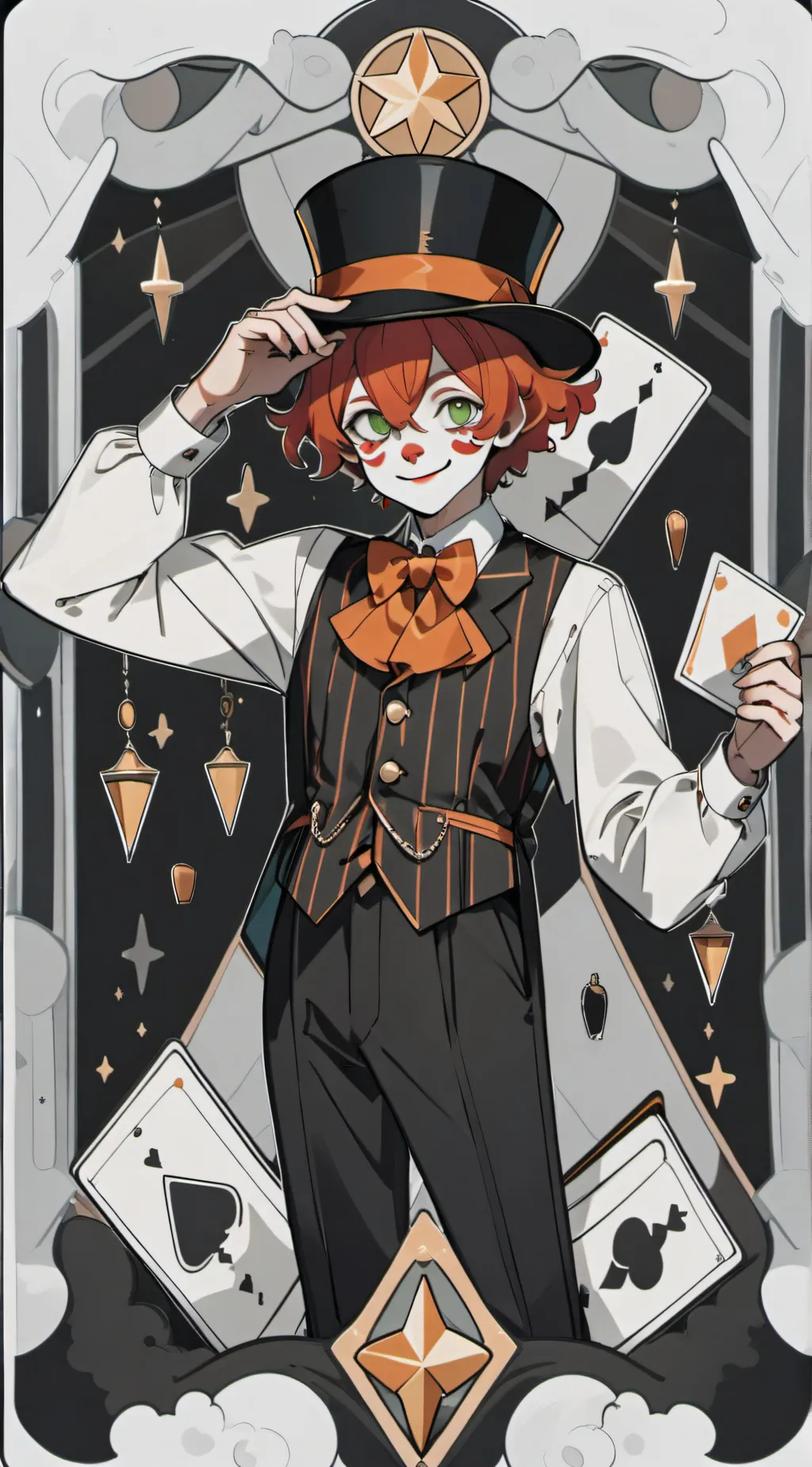 ai character: uncle charlie  background