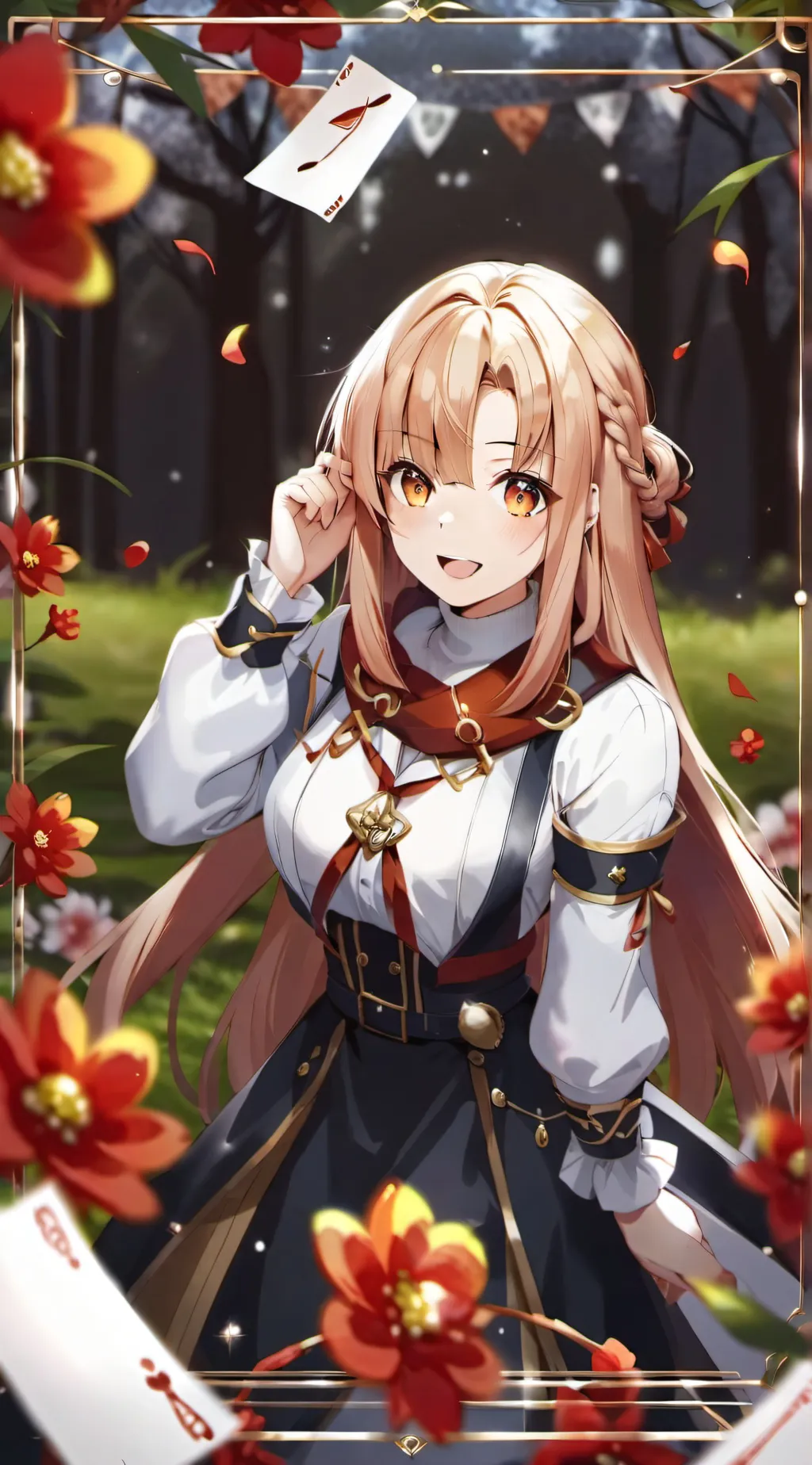 ai character: Ashley background