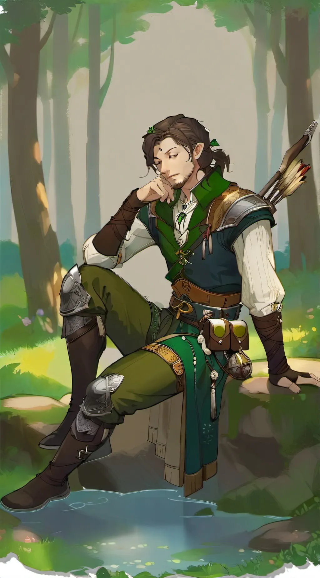 ai character: Noah background