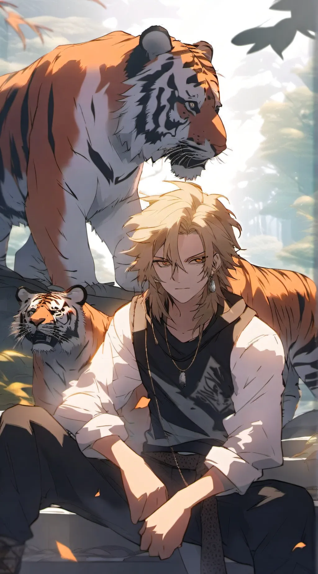 ai character: Michael  background