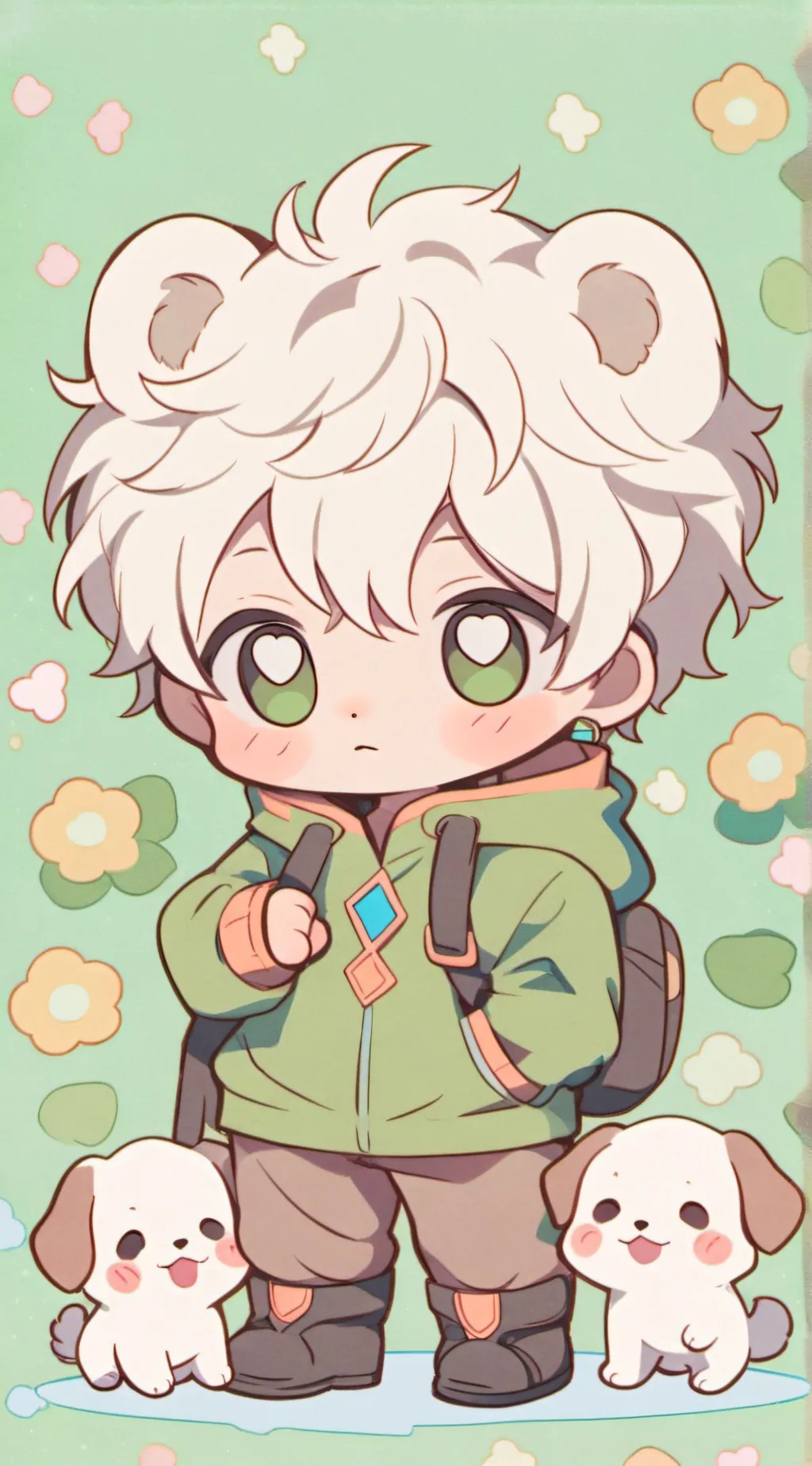 ai character: Spoiled background