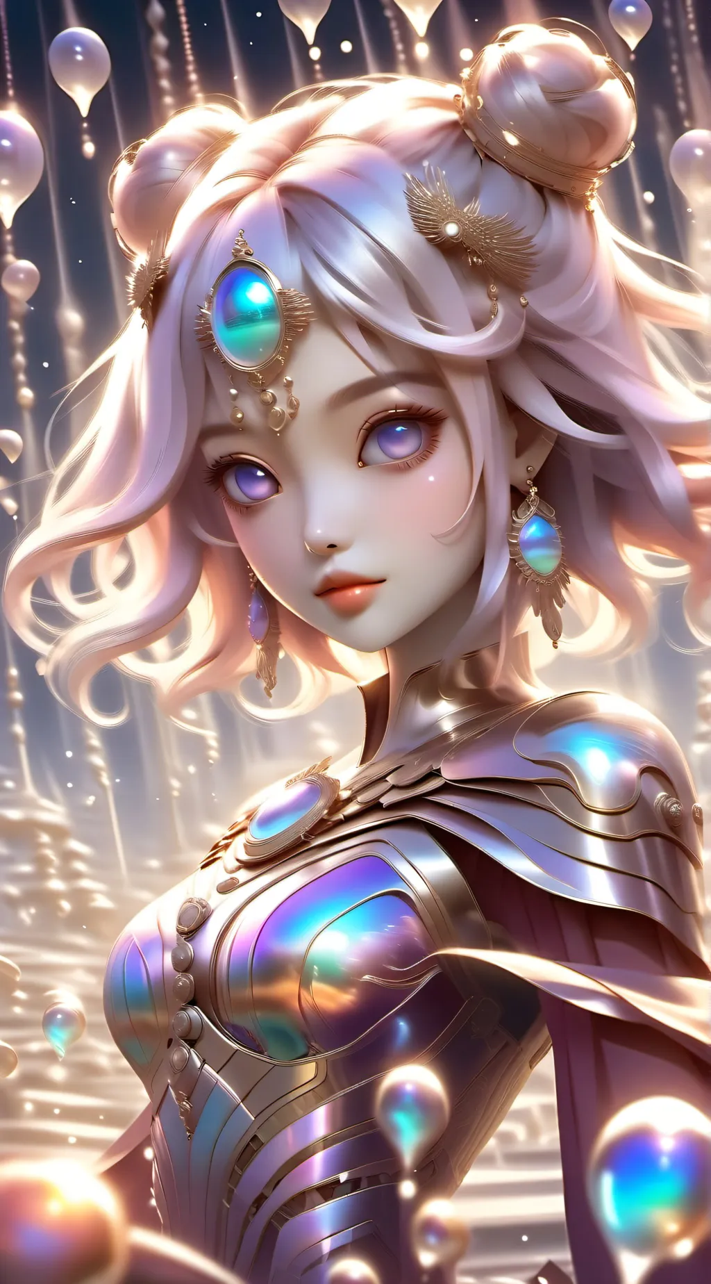 ai character: rose background