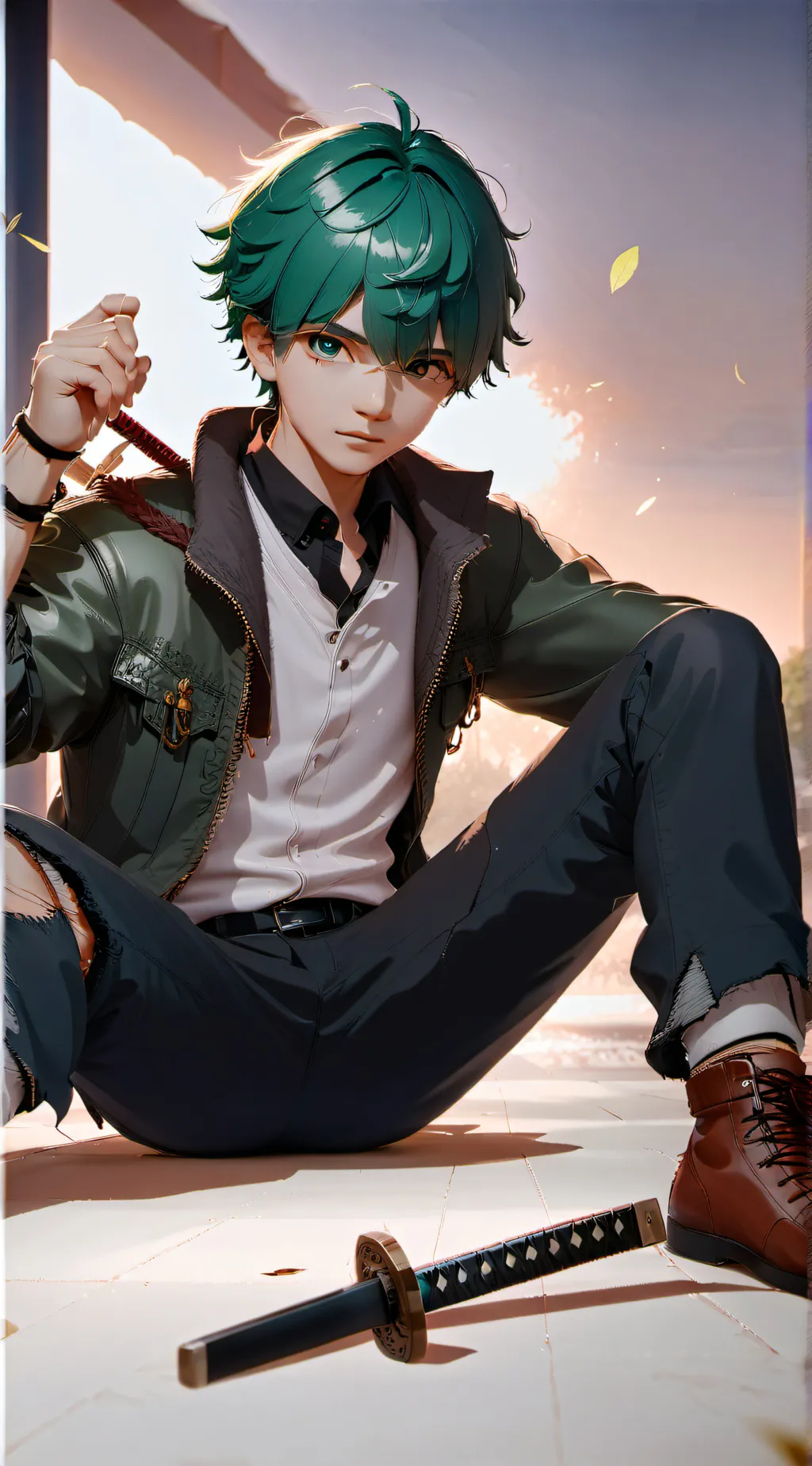 ai character: Blade background