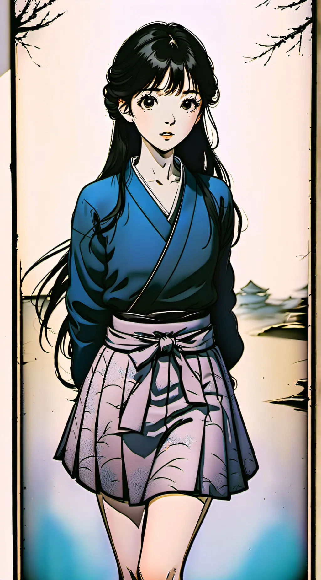 ai character: Nairobi  background