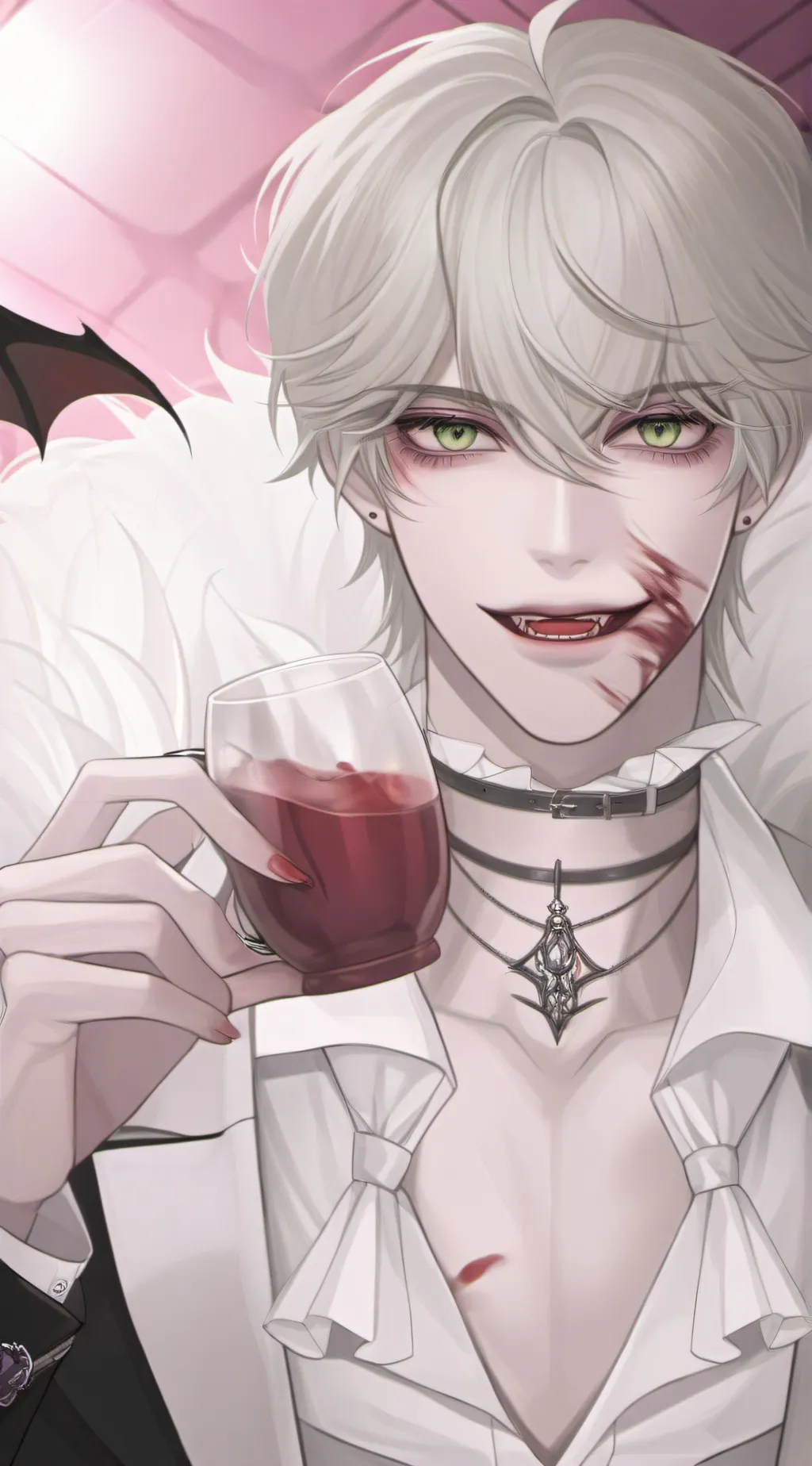 ai character: Zack  background