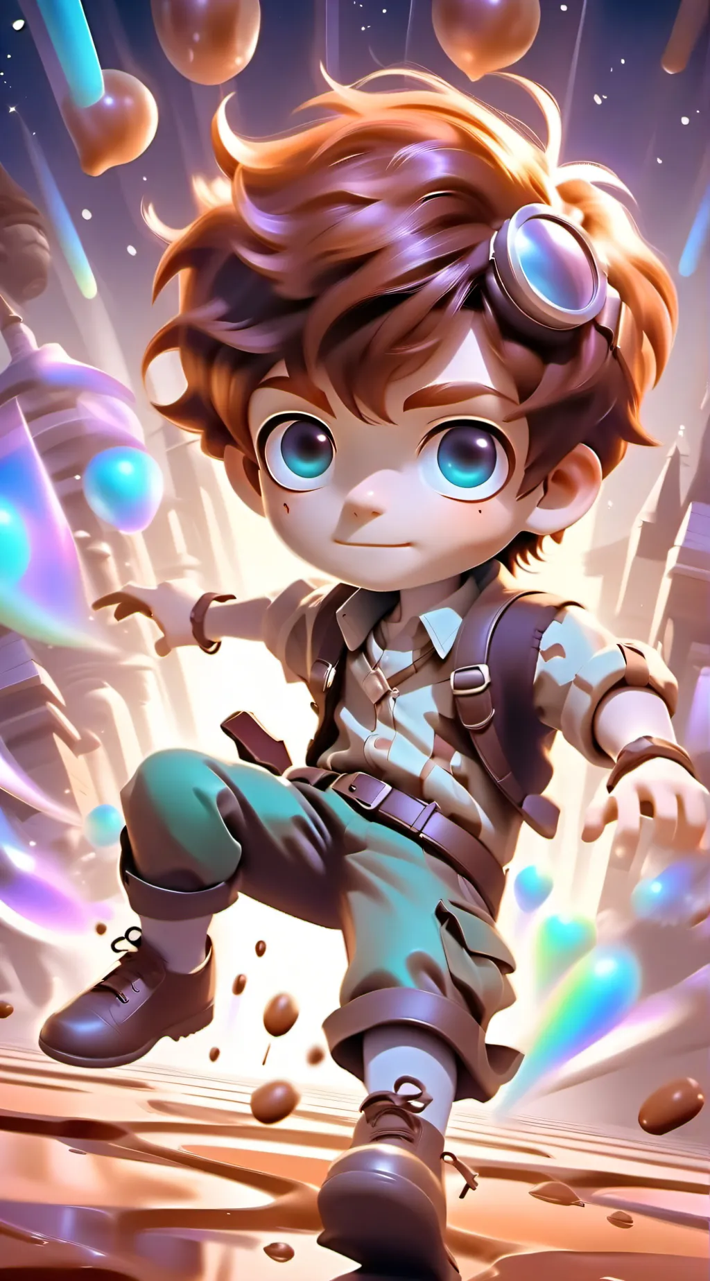 ai character: mikey  background