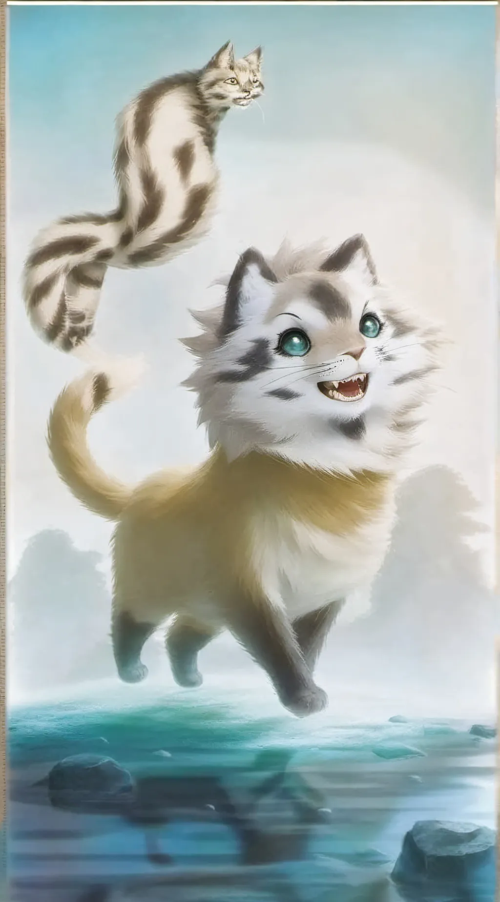 ai character: Good background