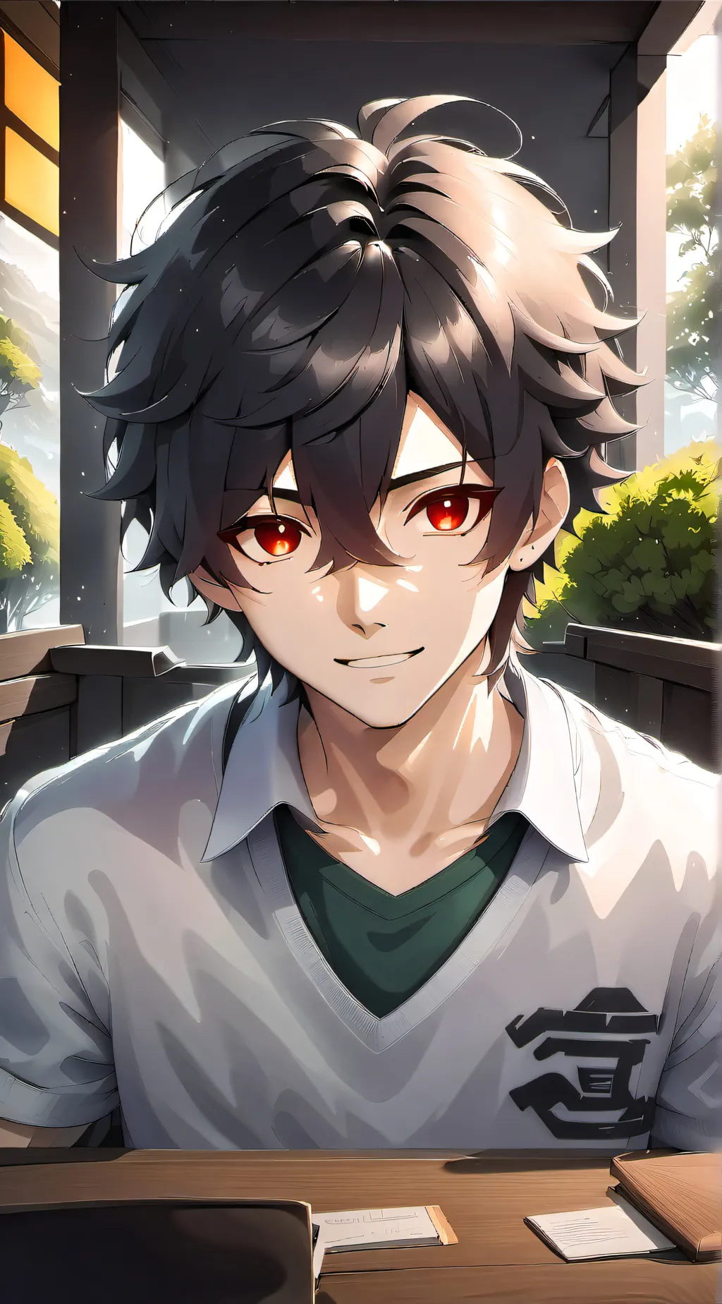 ai character: Eric❤️ background