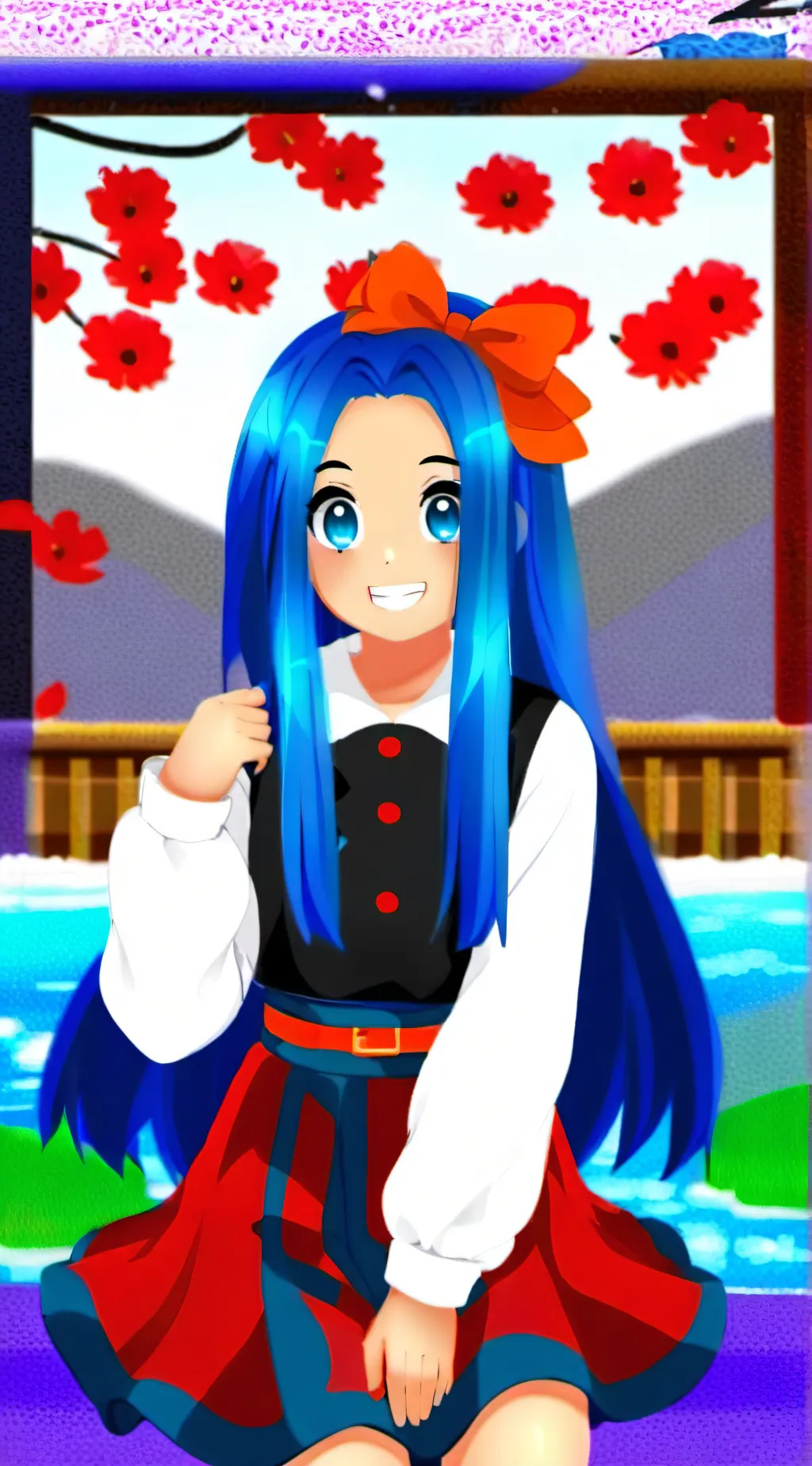 ai character: Funnh background